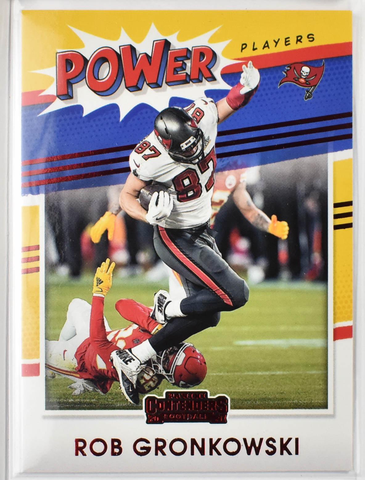 Rob Gronkowski PP-RGR Power 2021 Panini Contenders Football