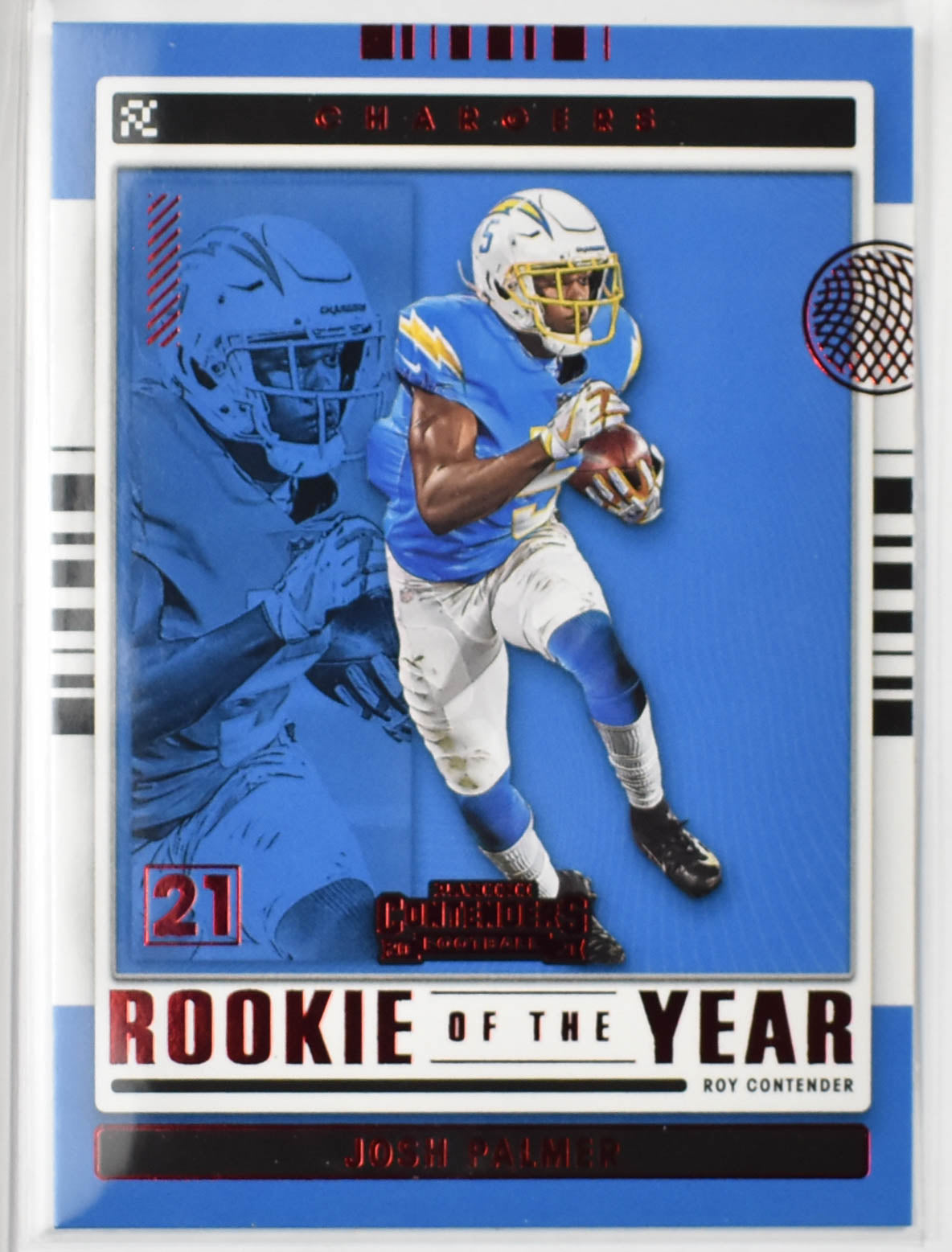 Josh Palmer ROY-JPA 2021 Panini Contenders Football