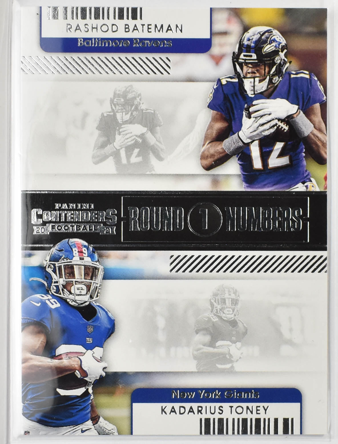 Ladarius Toney Rashod Bateman RN-RBA 2021 Panini Contenders Football