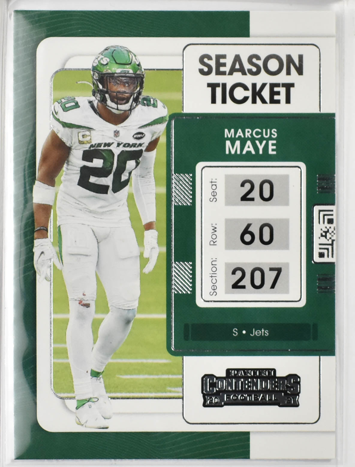 Marcus Maye 77 2021 Panini Contenders Football