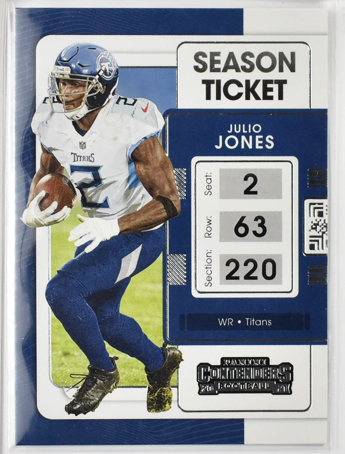Julio Jones 95 2021 Panini Contenders Football