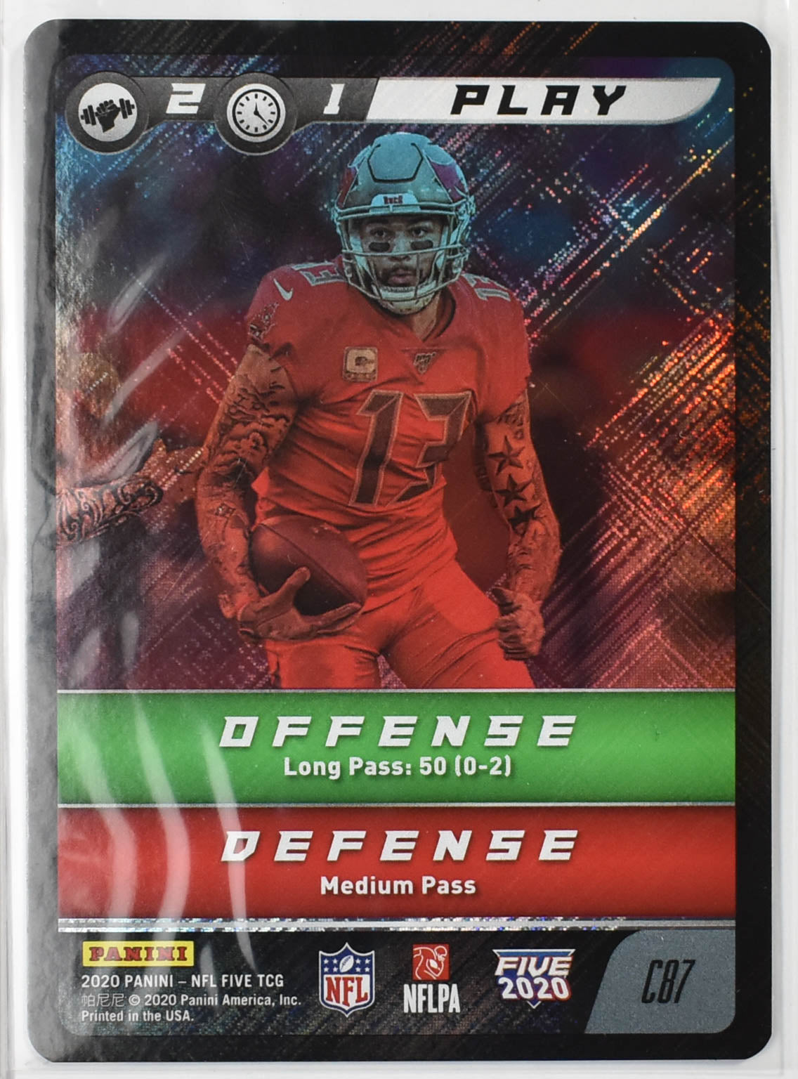 C87 Play Panini 2020 NFL FIVE TCG