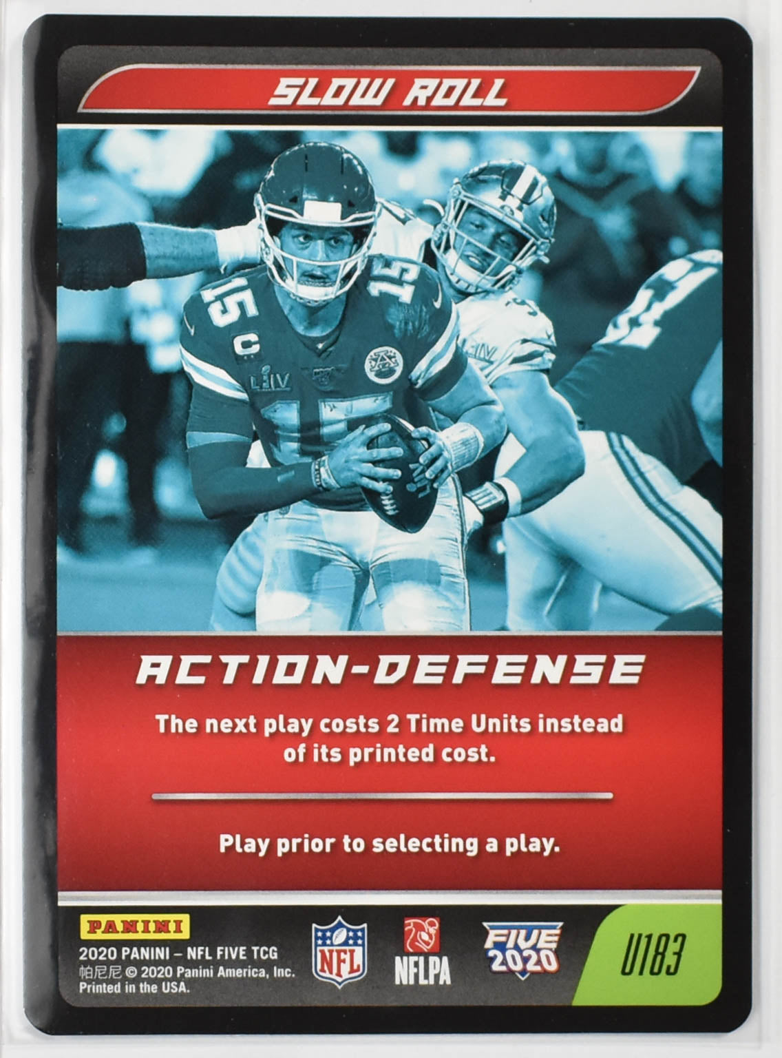 Slow Roll U183 Panini 2020 NFL FIVE TCG