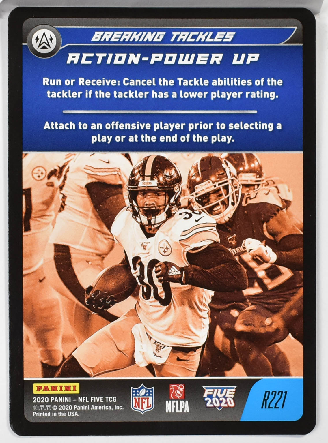 Breaking Tackles R221 Panini 2020 NFL FIVE TCG