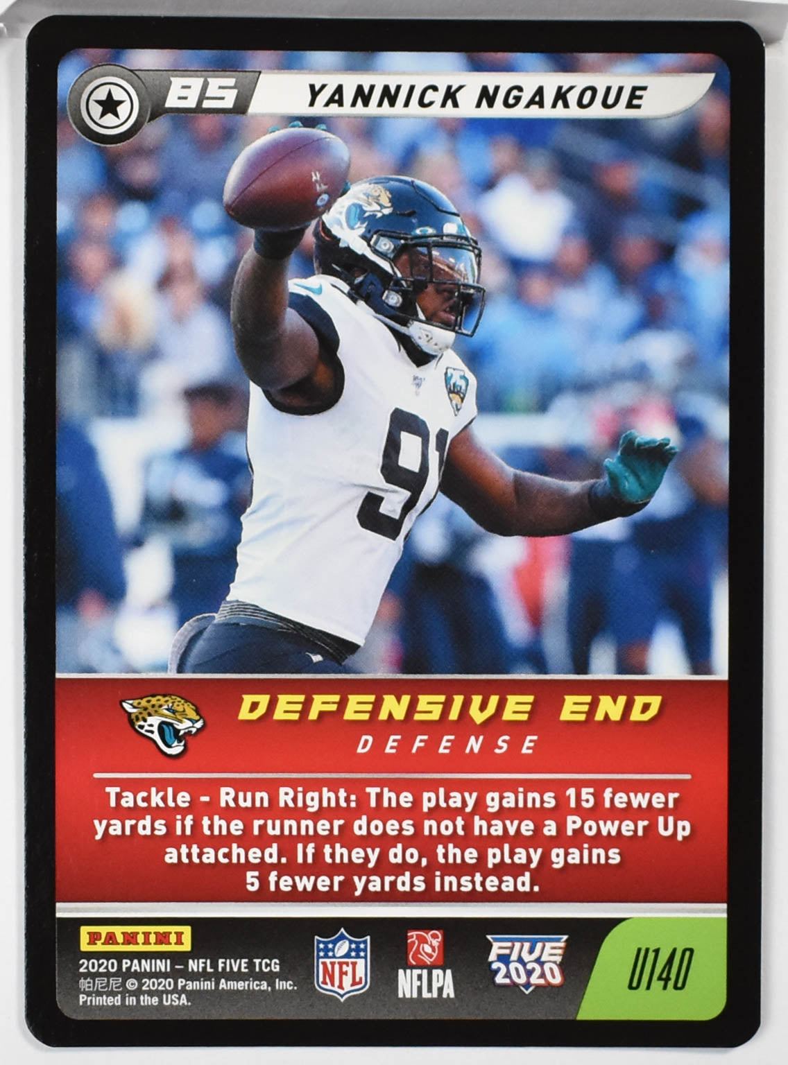 Yannick Ngakoue Panini 2020 NFL FIVE TCG