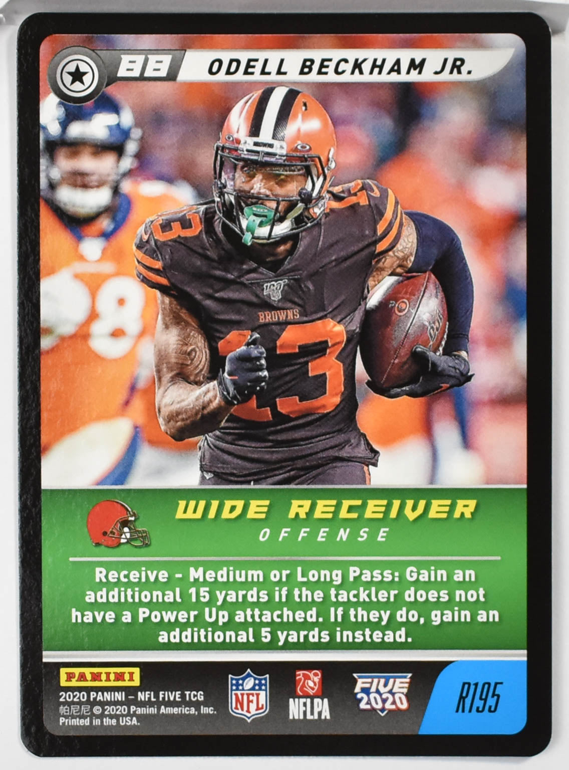 Odell Beckham Jr R195 Panini 2020 NFL FIVE TCG