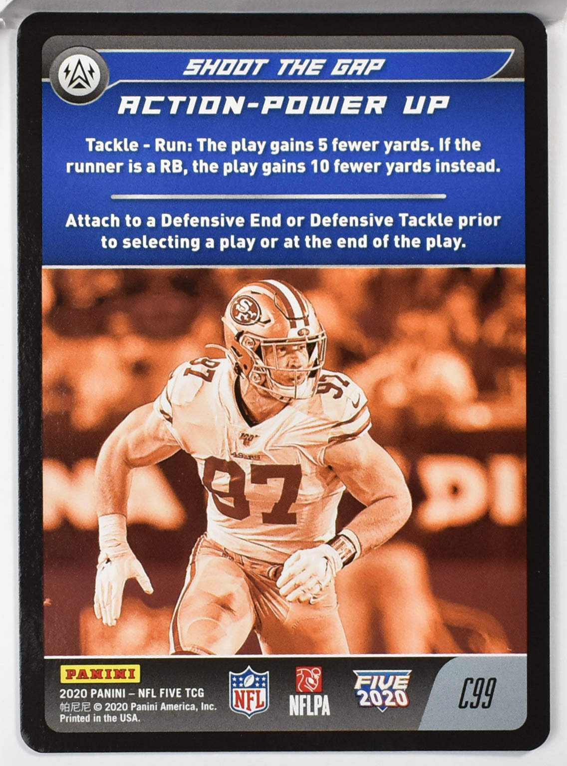 Shoot The Gap C99 Panini NFL FIVE TCG 2020