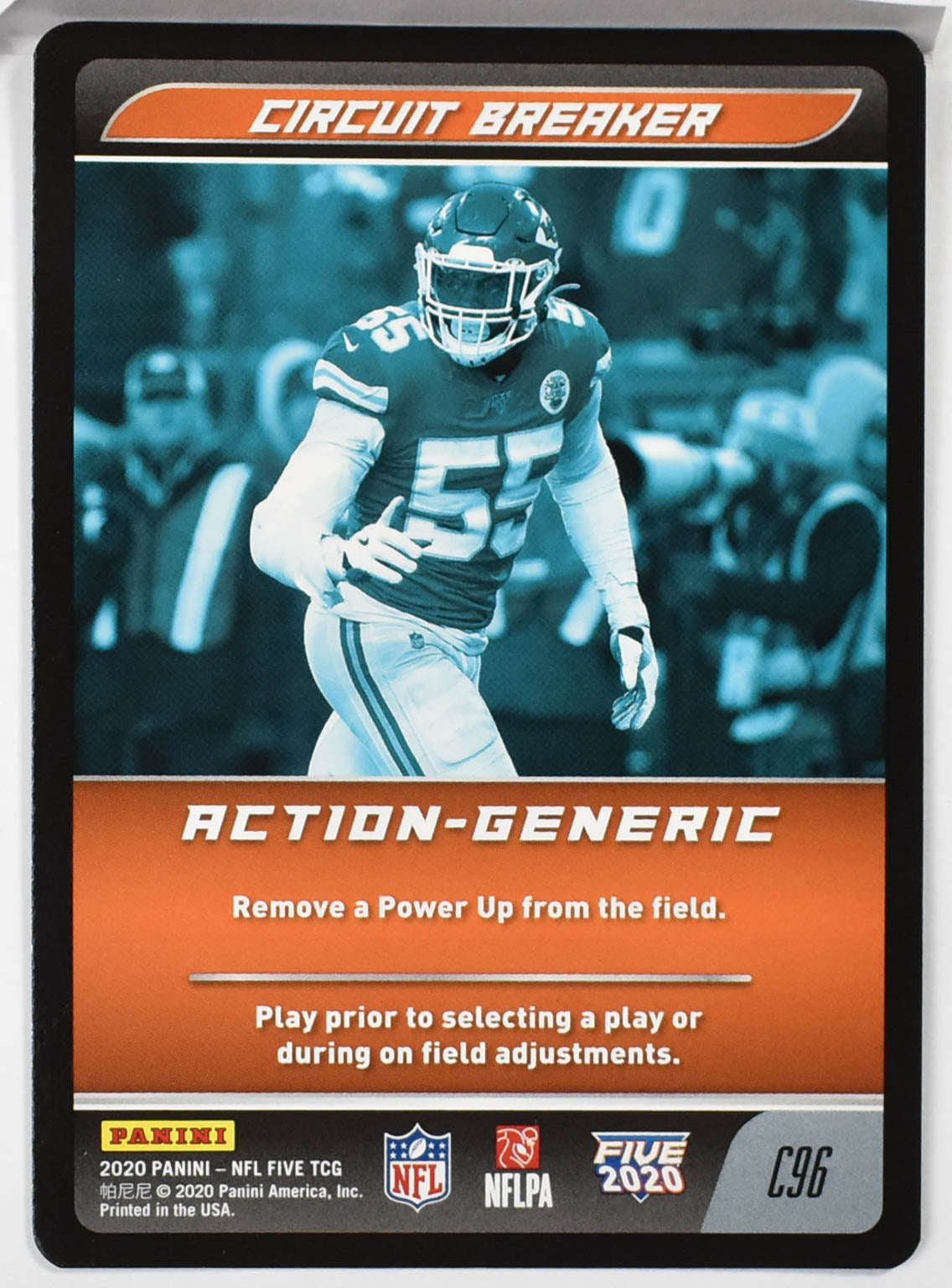 Circuit Breaker c96 Action Generic Panini NFL FIVE TCG 2020