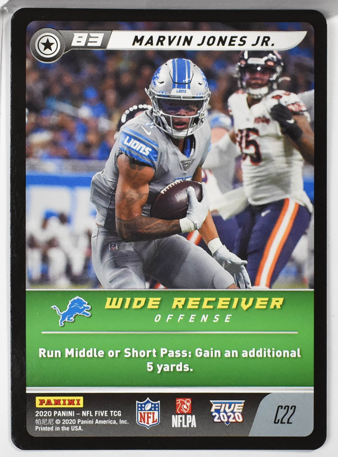 Marvin Jones Jr C22 Panini NFL FIVE TCG 2020