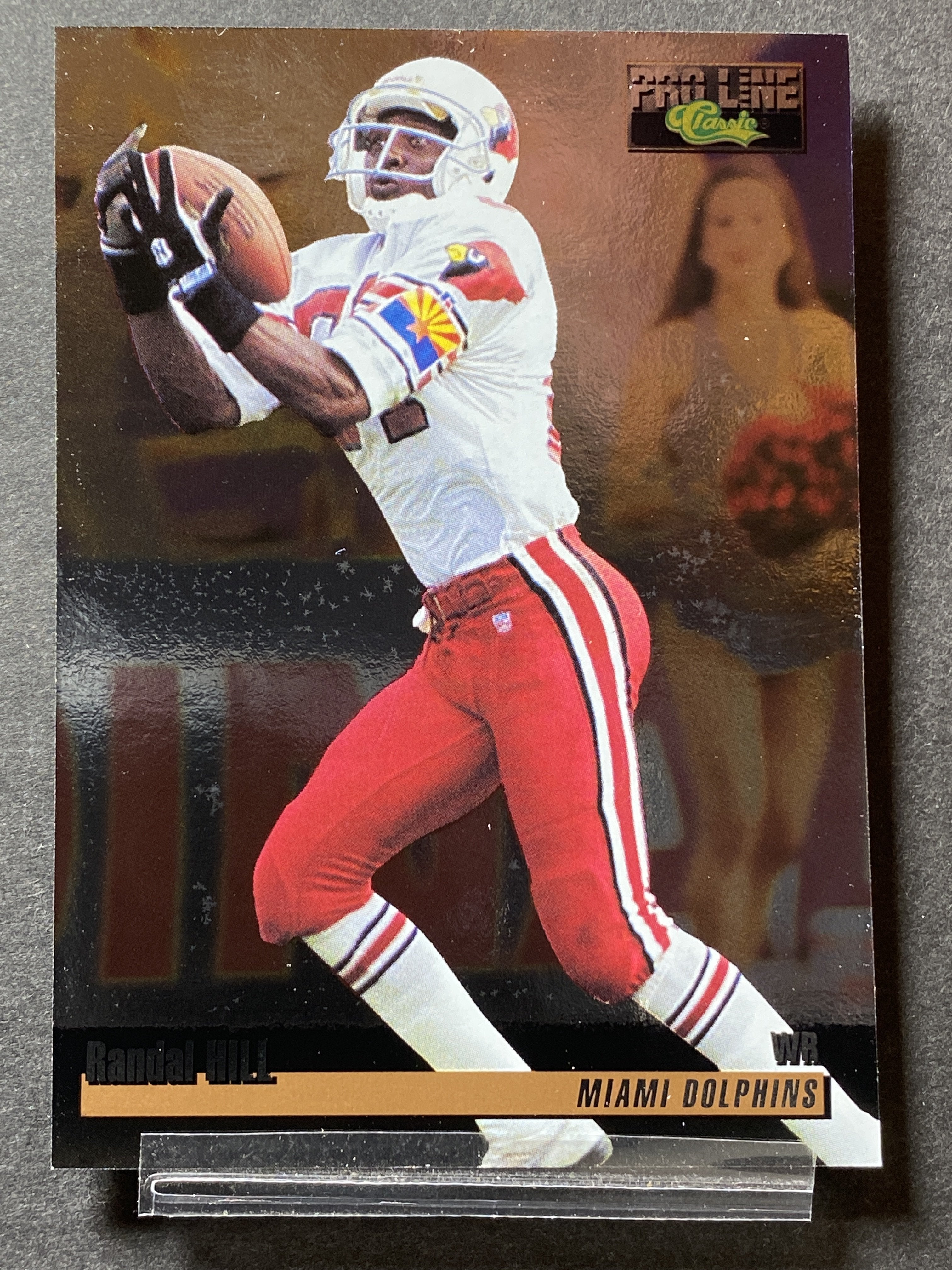 Randal Hill 80 Pro Line Classic 1995 Football Card Arizona Cardinals
