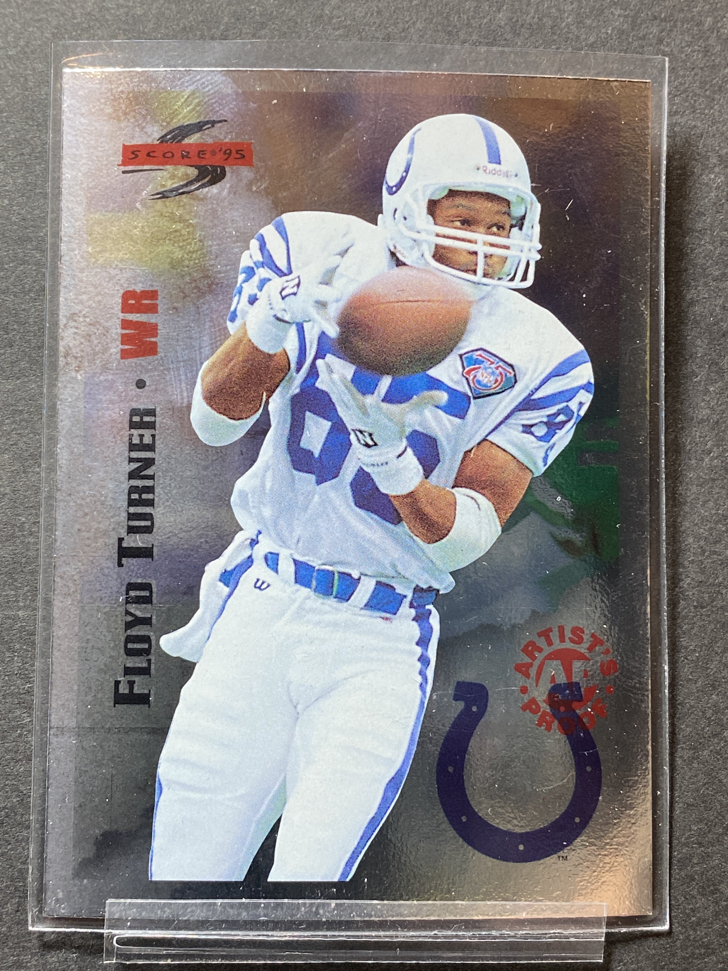 Floyd Turner 118 Colts Score 1995 Football Card Indianapolis Colts