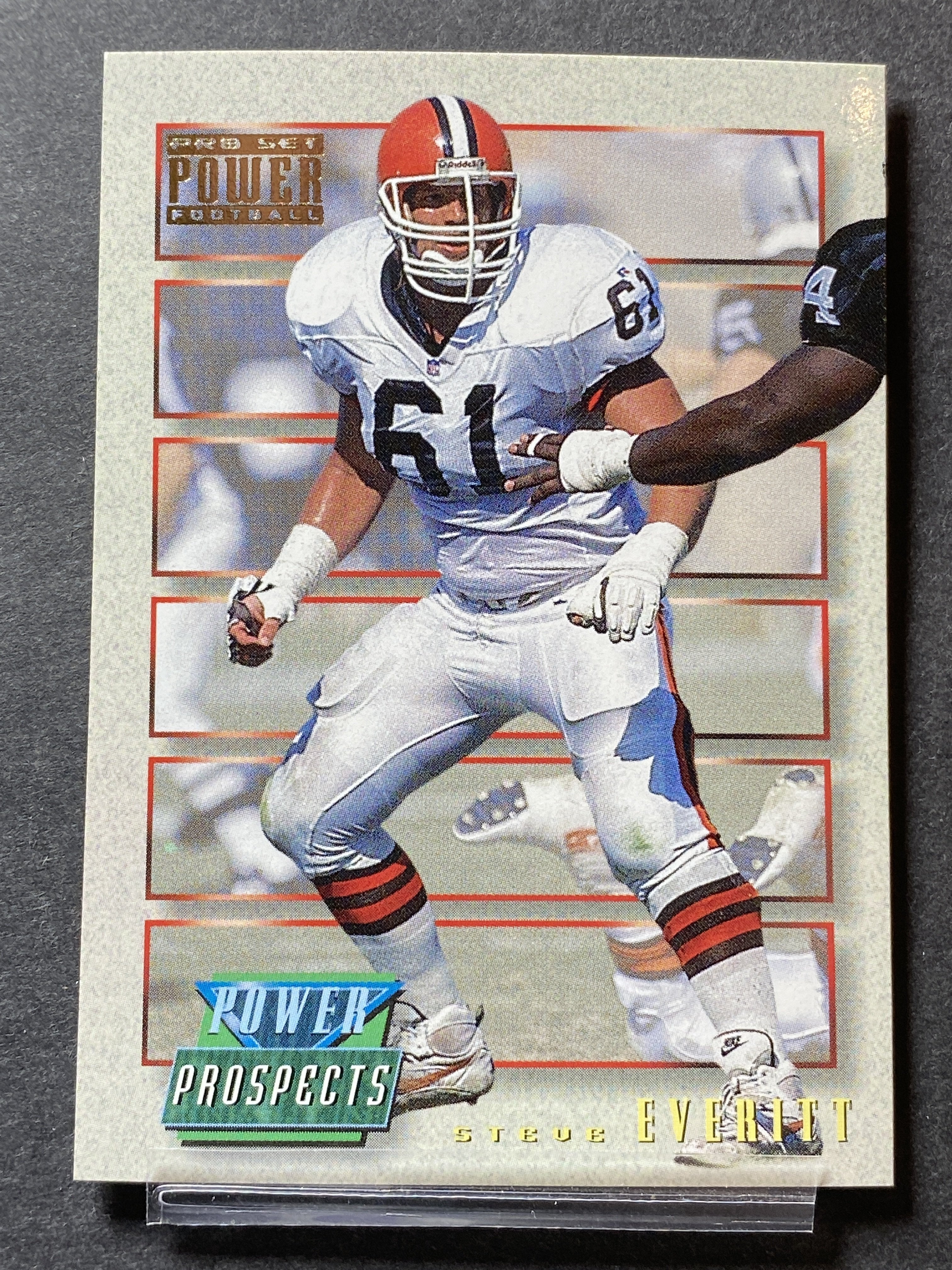 Steve Everitt1993 Pro Set Football Card Cleveland Browns