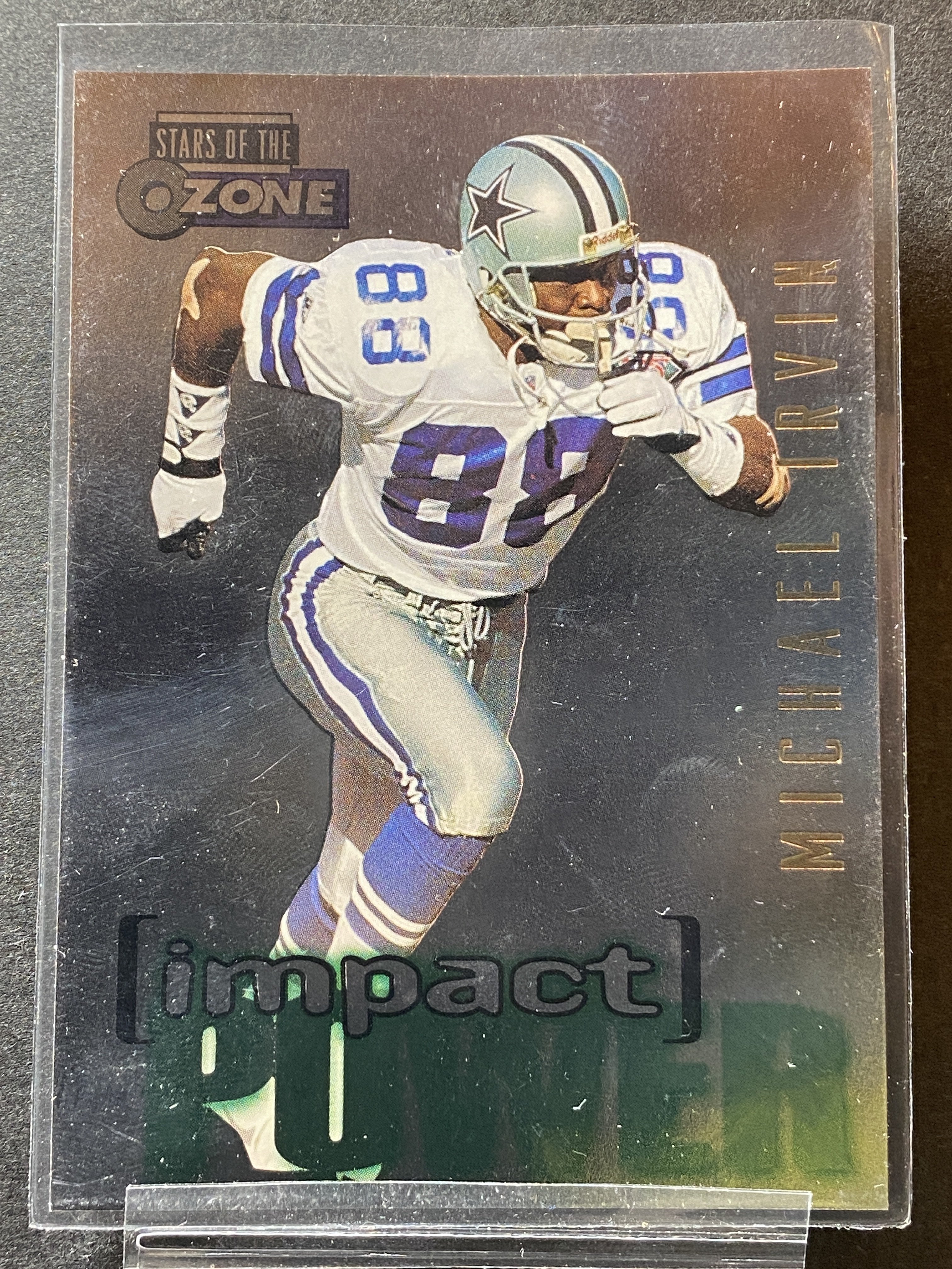 Michael Irvin IP22 Cowboys Sky Box 1995 Impact Power Football Card Dallas Cowboy