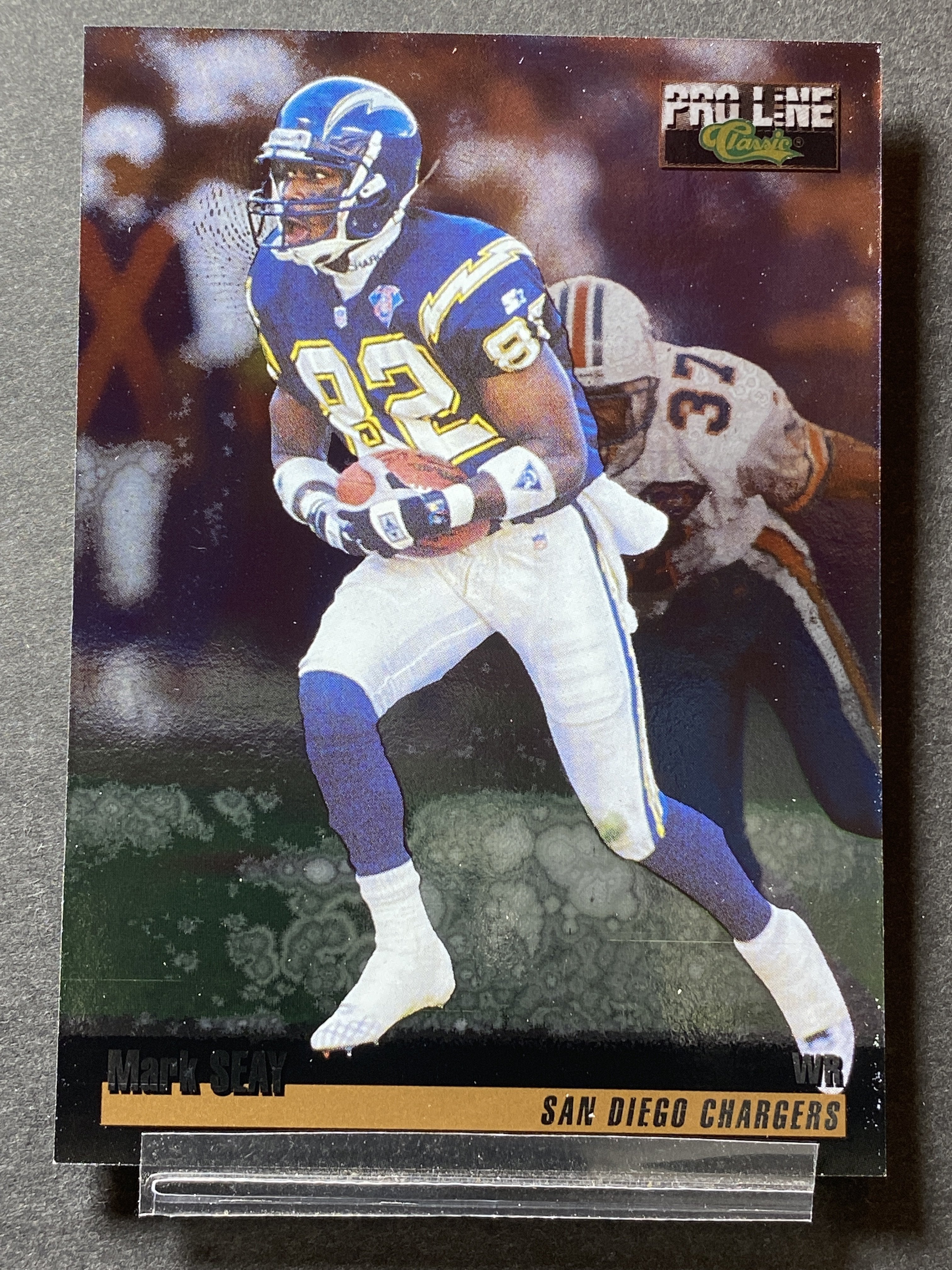 Mark Seay 85 Pro Line Classic 1995 Football Card Los Angeles Chargers