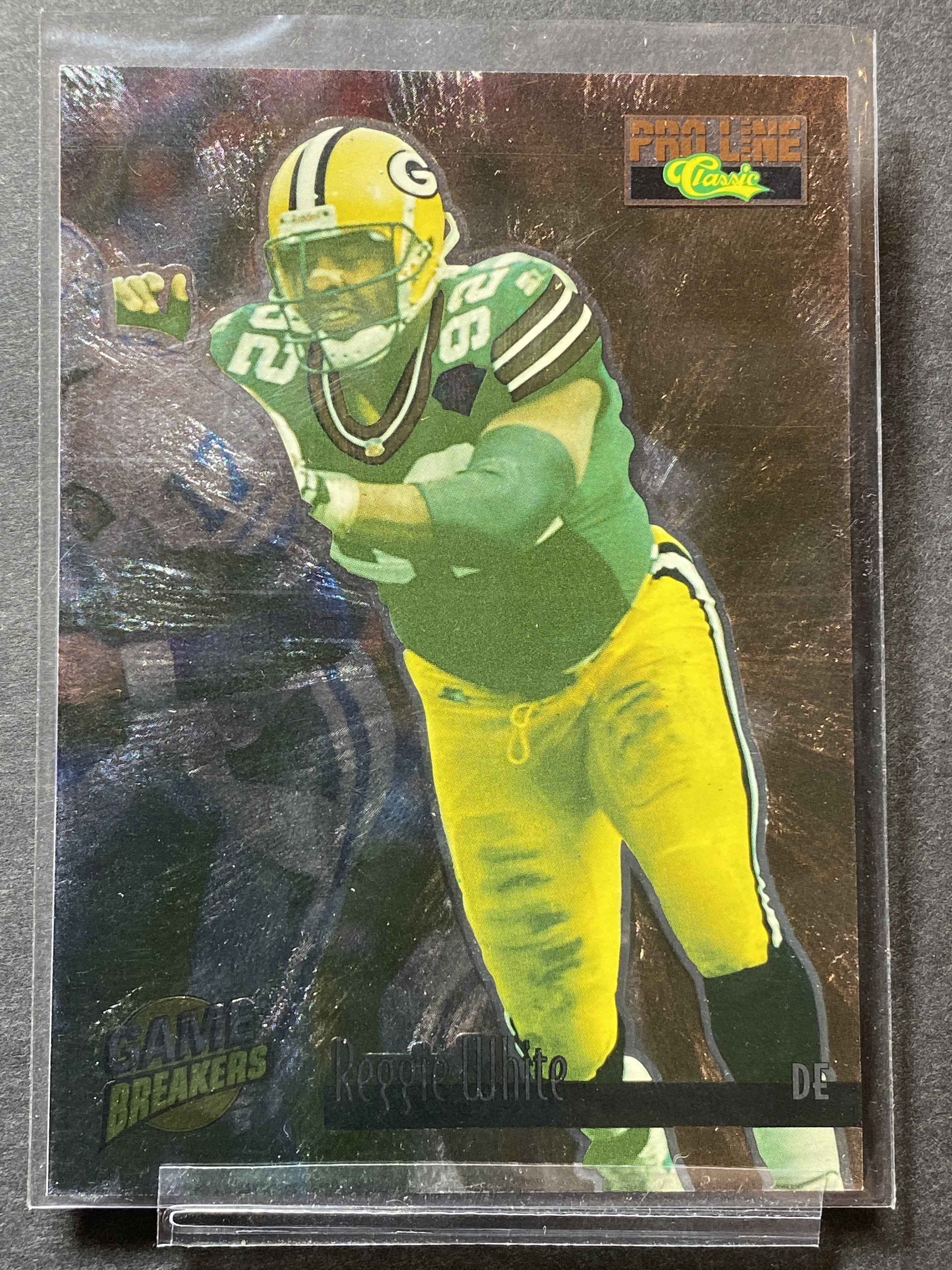 Reggie White GB26 Green Bay Packers Pro Line Classic 1995 Football Card