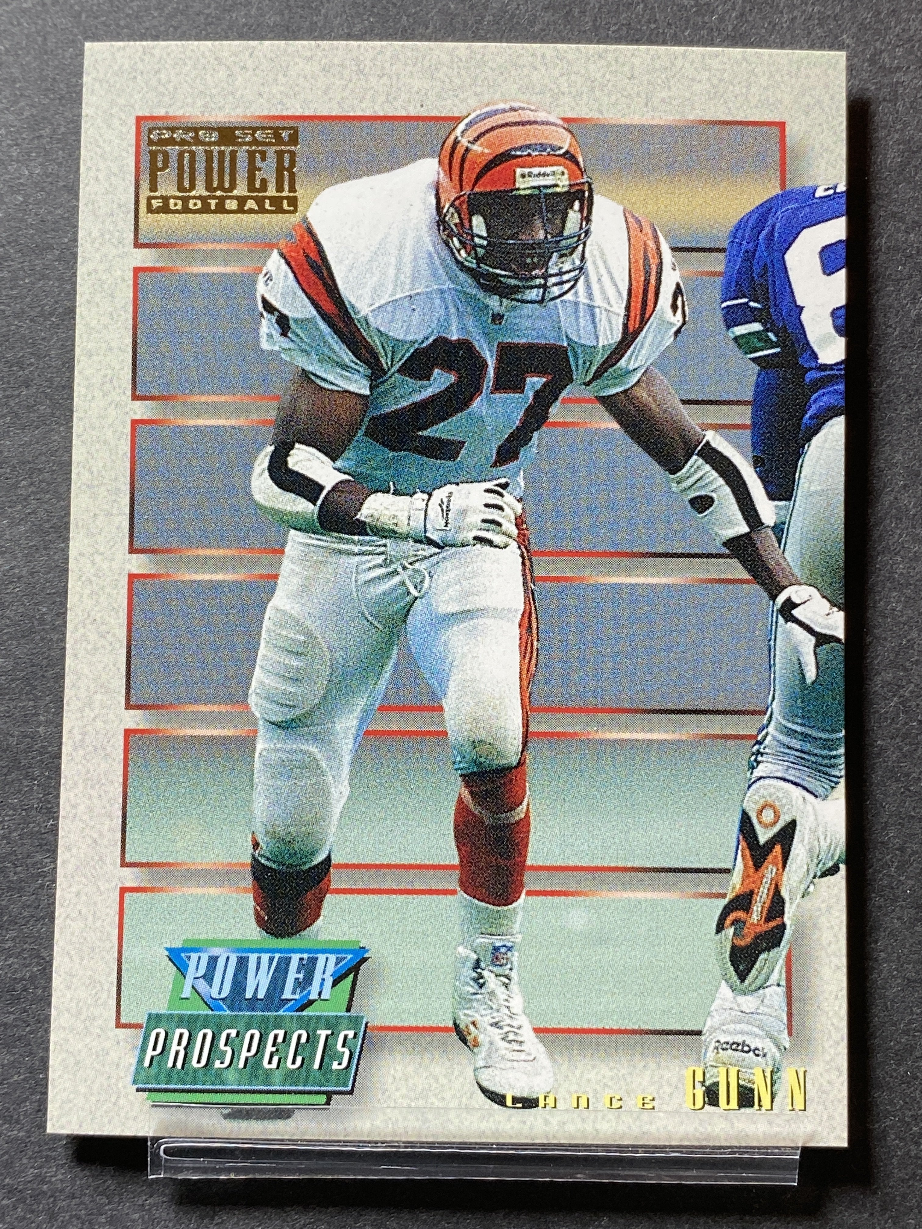 Lance Gunn 1993 Pro Set Football Card Cincinnati Bengals