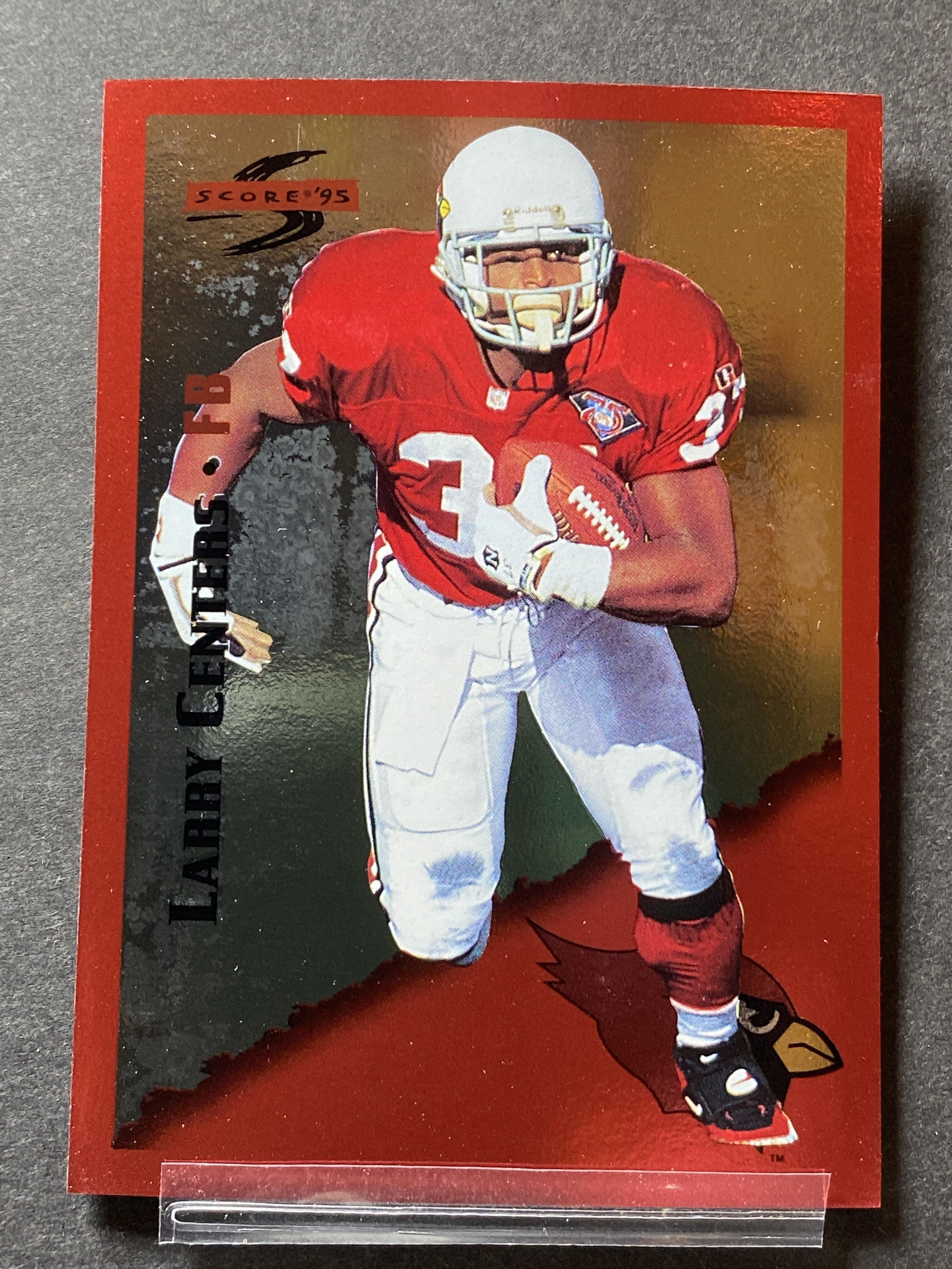 Larry Centers 40 Score 1995 Football Card Arizona Cardinals