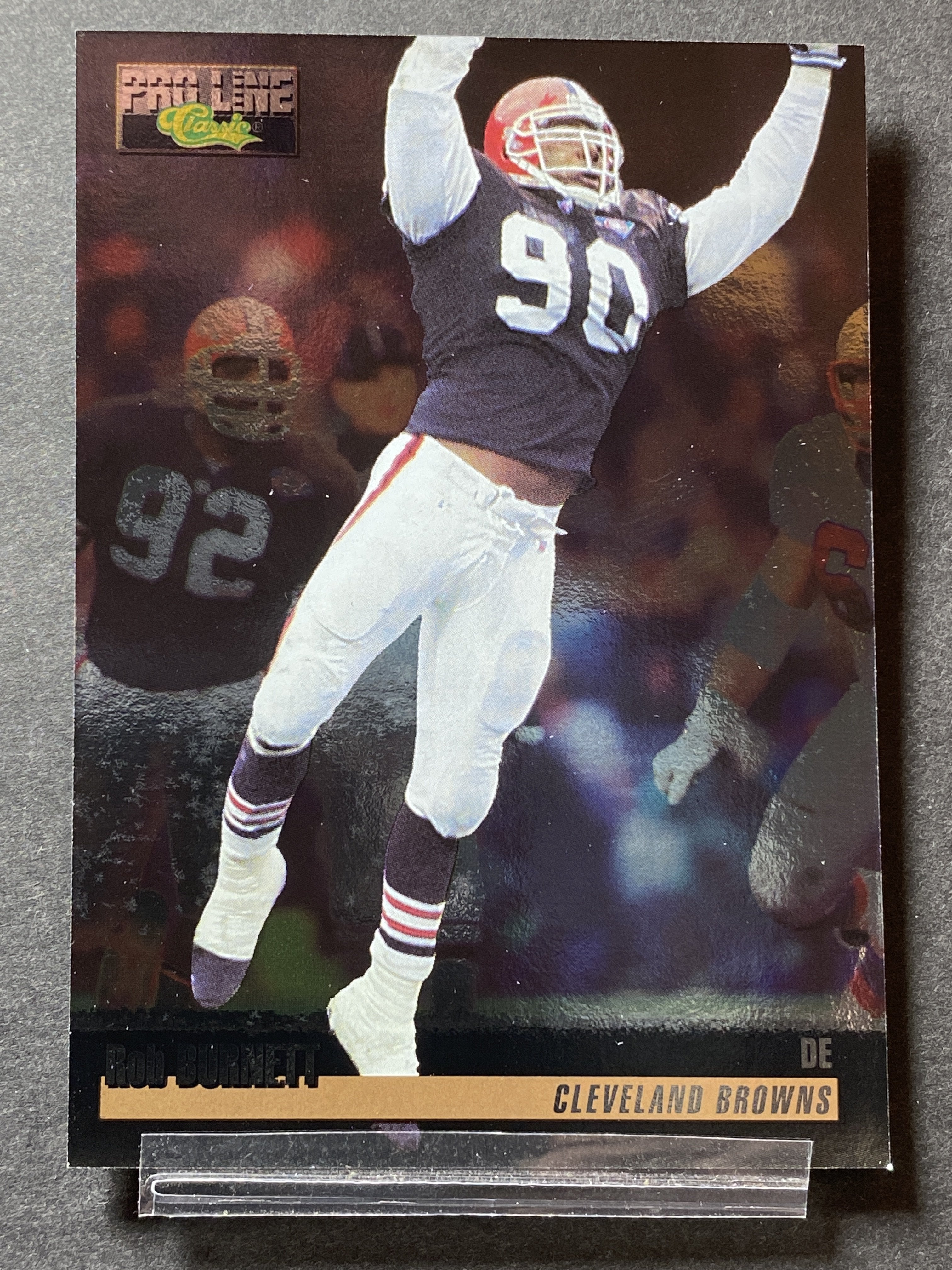 Rob Burnett 300 Pro Line Classic 1995 Football Card Cleveland Browns