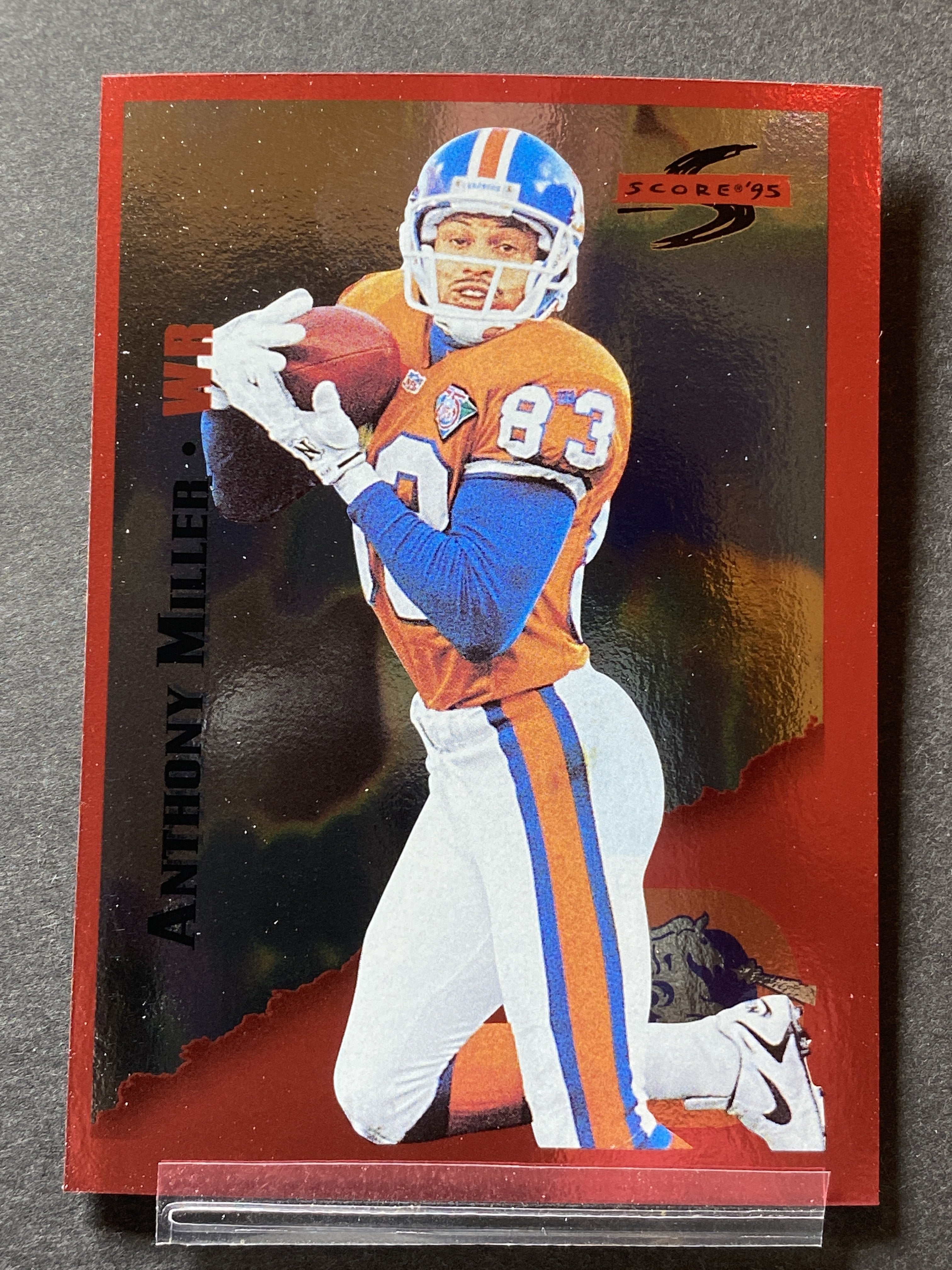 Anthony Miller 132 Score 1995 Football Card Denver Broncos