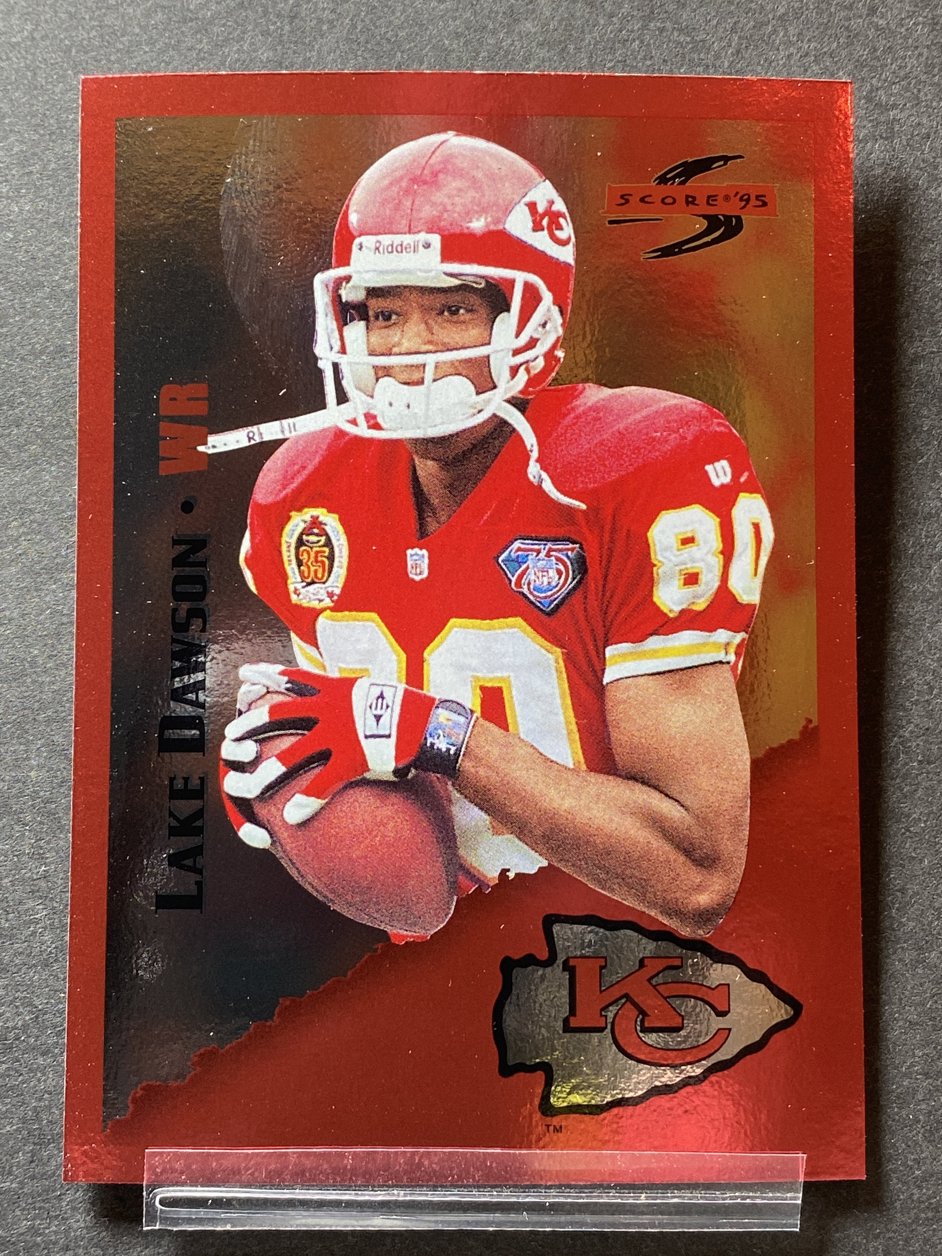 Lake Dawson 200 Score 1995 Football Card Kansas City Chiefs