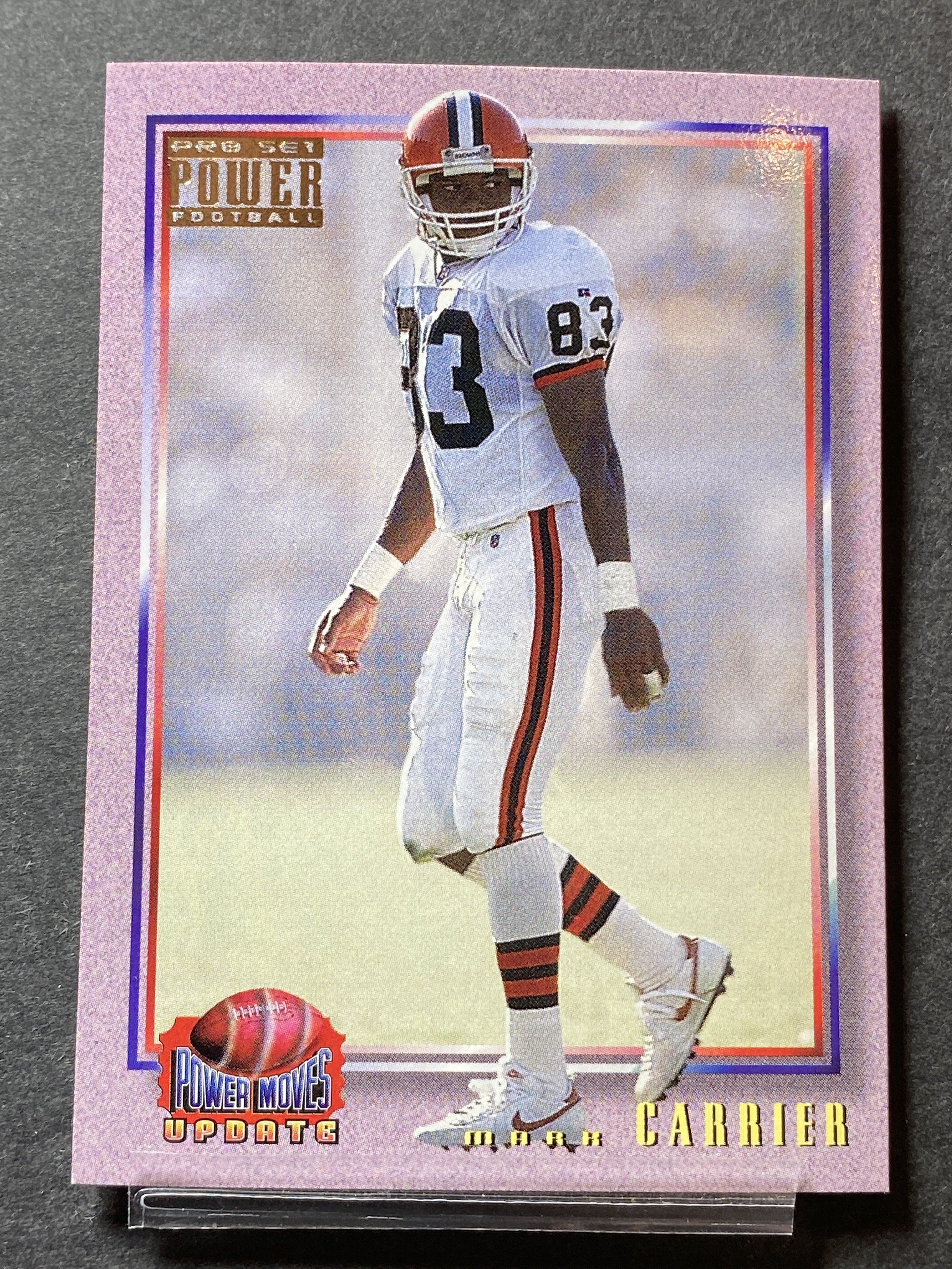 Mark Carrier 1993 Pro Set Football Card Cleveland Browns