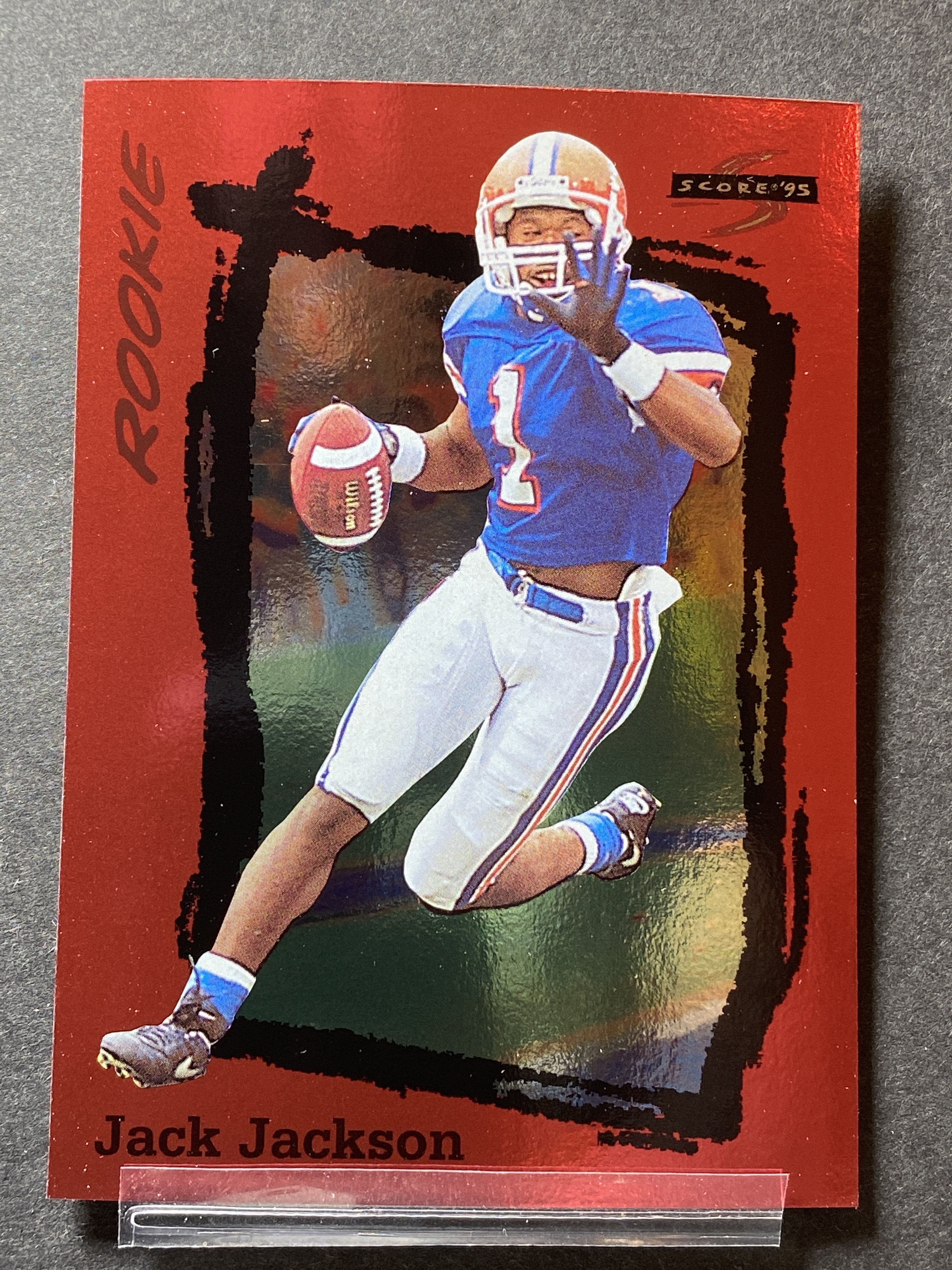 Jack Jackson 262 Score 1995 Football Card Rookie Chicago Bears