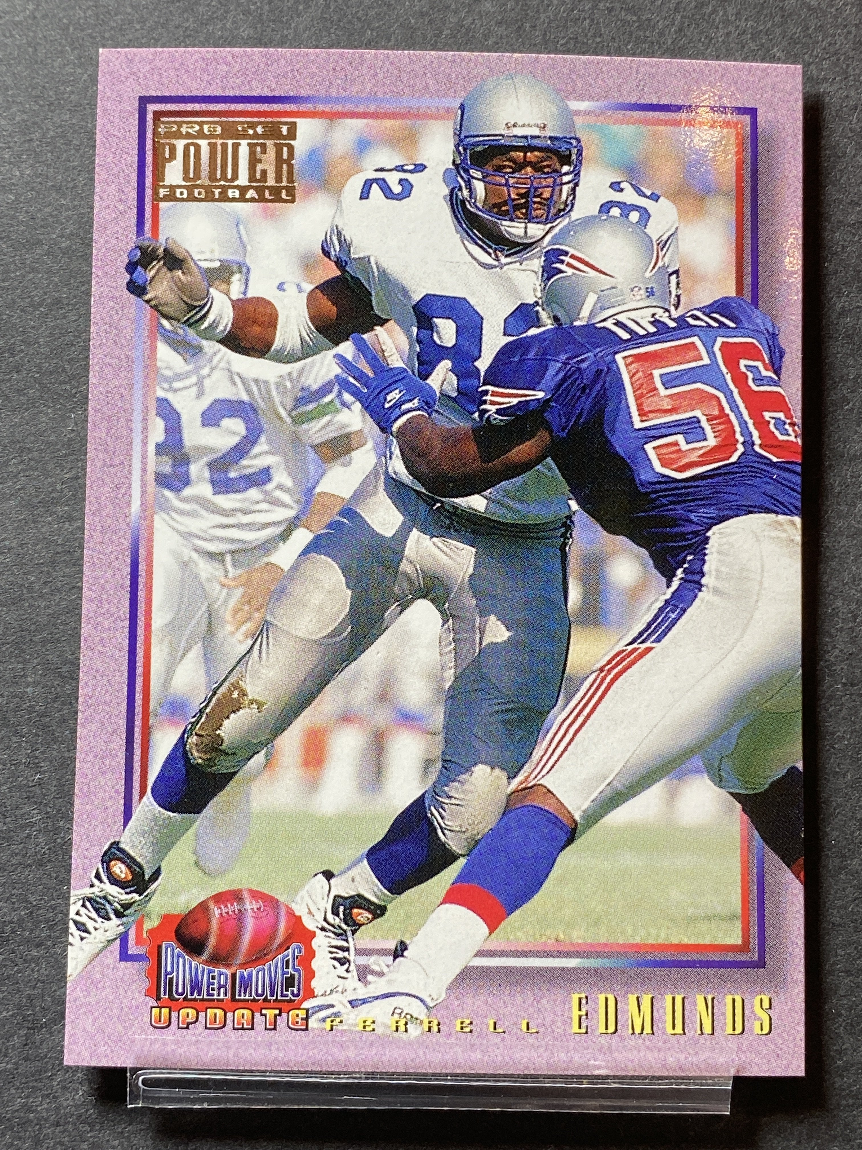 Ferrell Edmunds 1993 Pro Set Football Card Seattle Seahawks