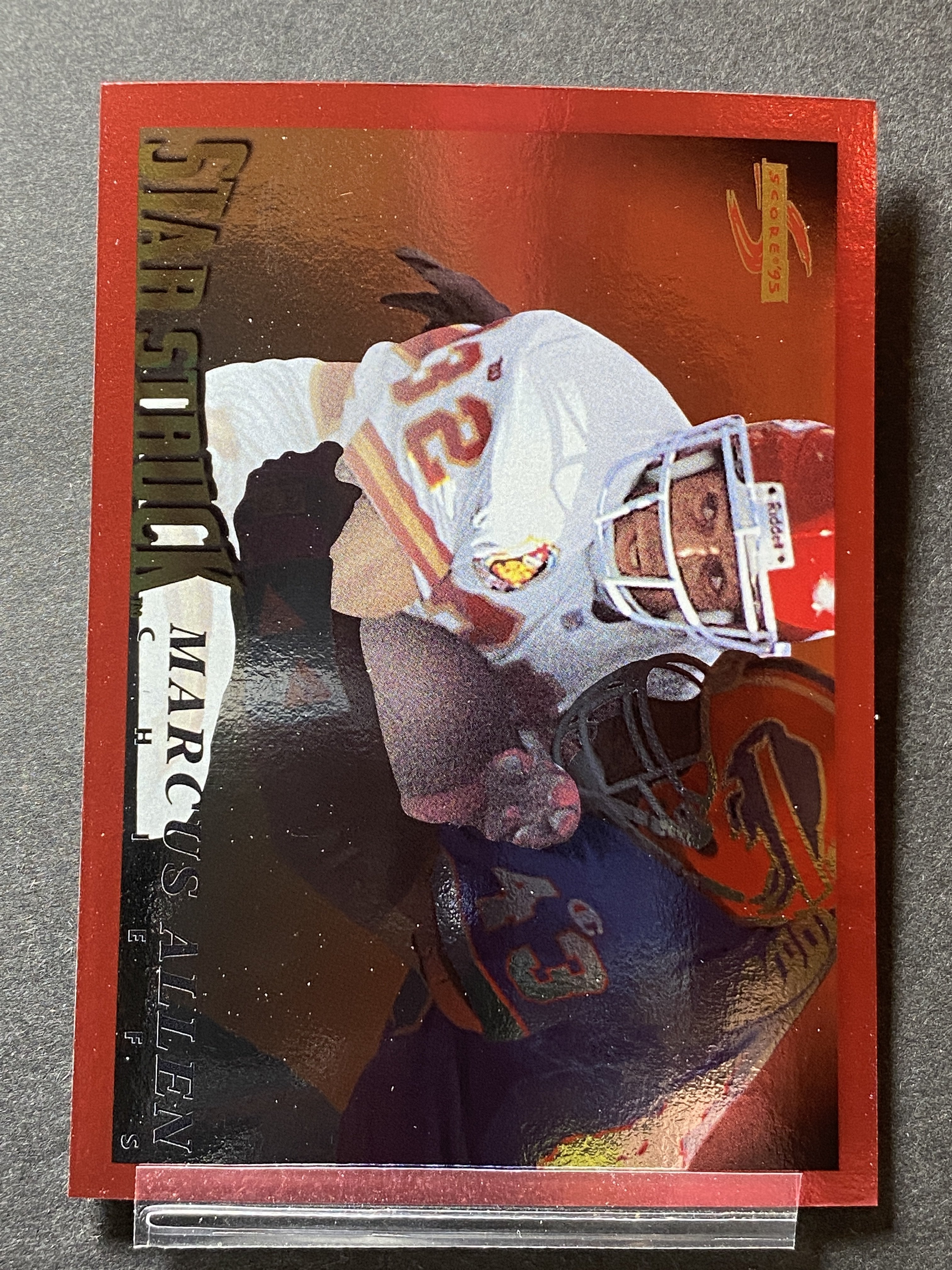 Marcus Allen 222 Score 1995 Football Card Buffalo Bills