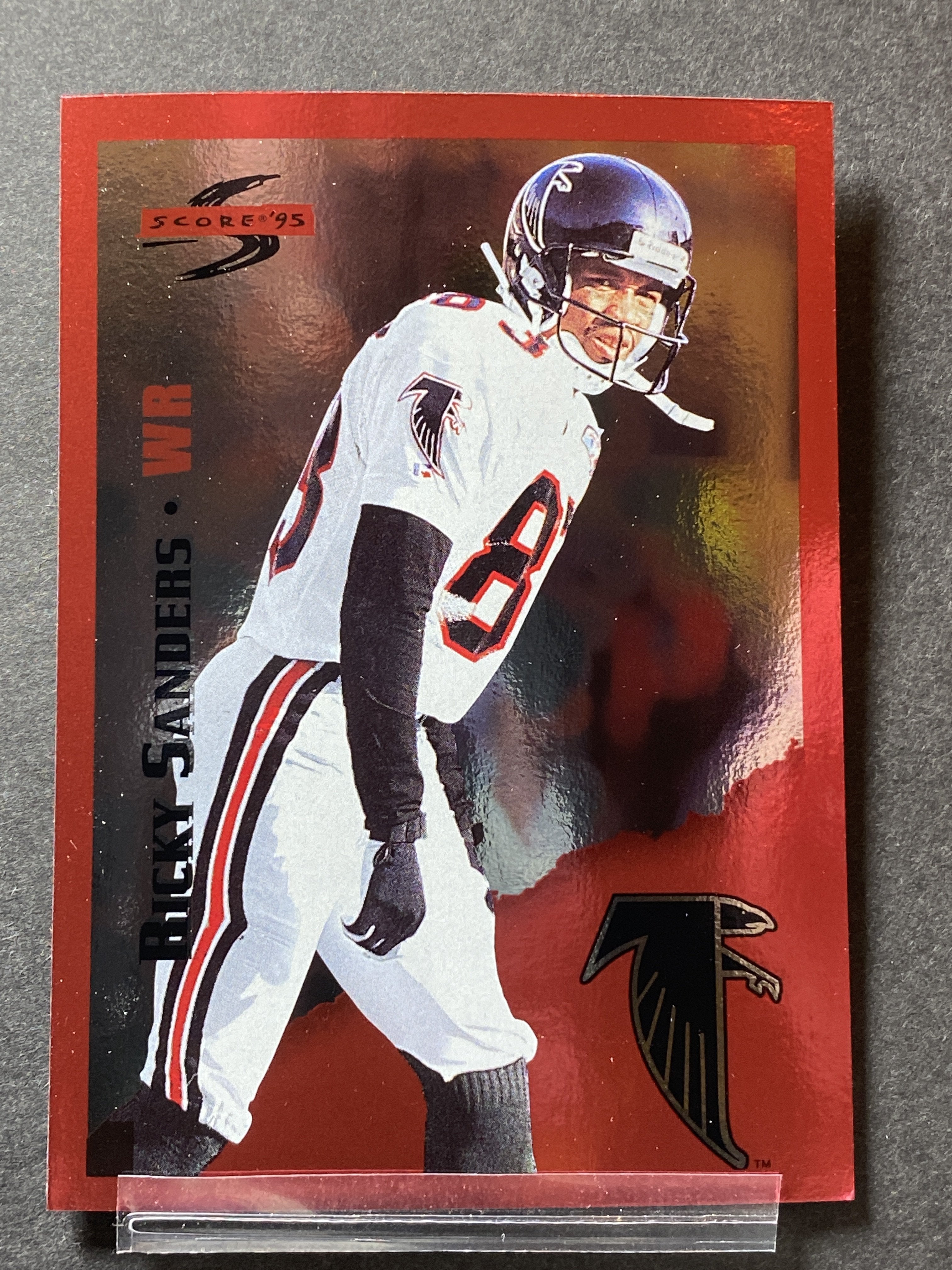 Ricky Sanders 171 Score 1995 Football Card Atlanta Falcons