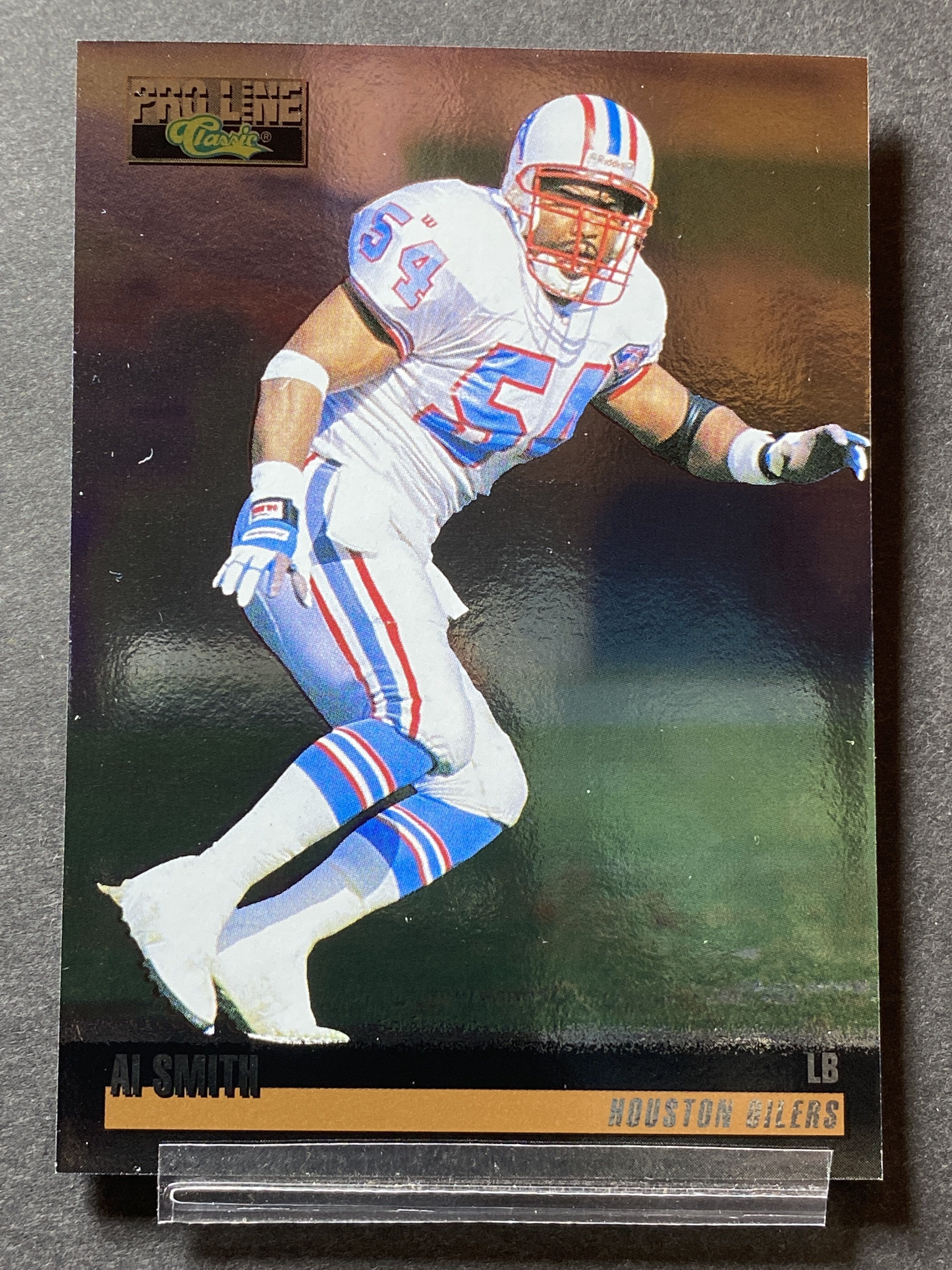 Al Smith 48 Pro Line Classic 1995 Football Card Houston Oilers