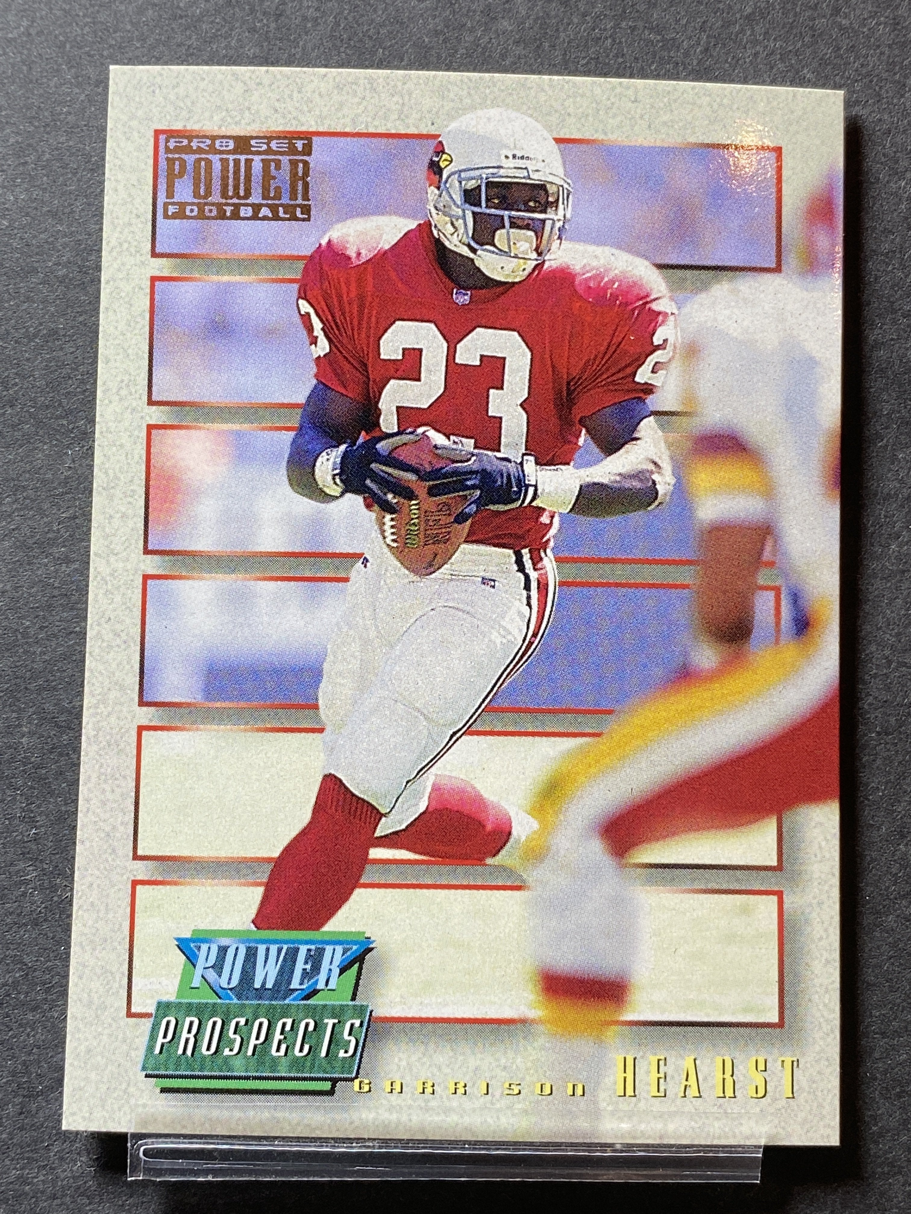 Carrison Hearst 1993 Pro Set Football Card Arizona Cardinals