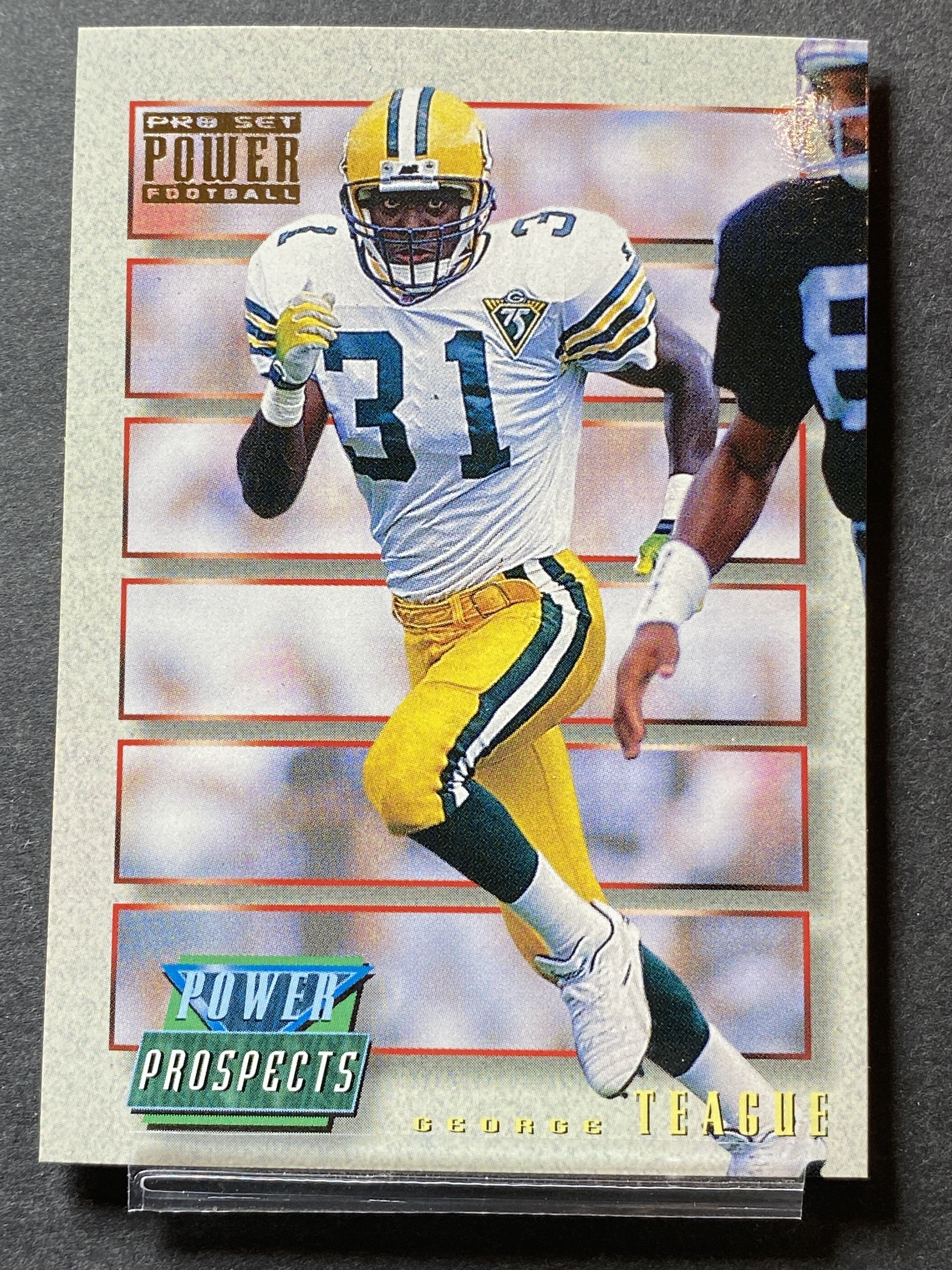 George Teague 1993 Pro Set Football Card Green Bay Packers