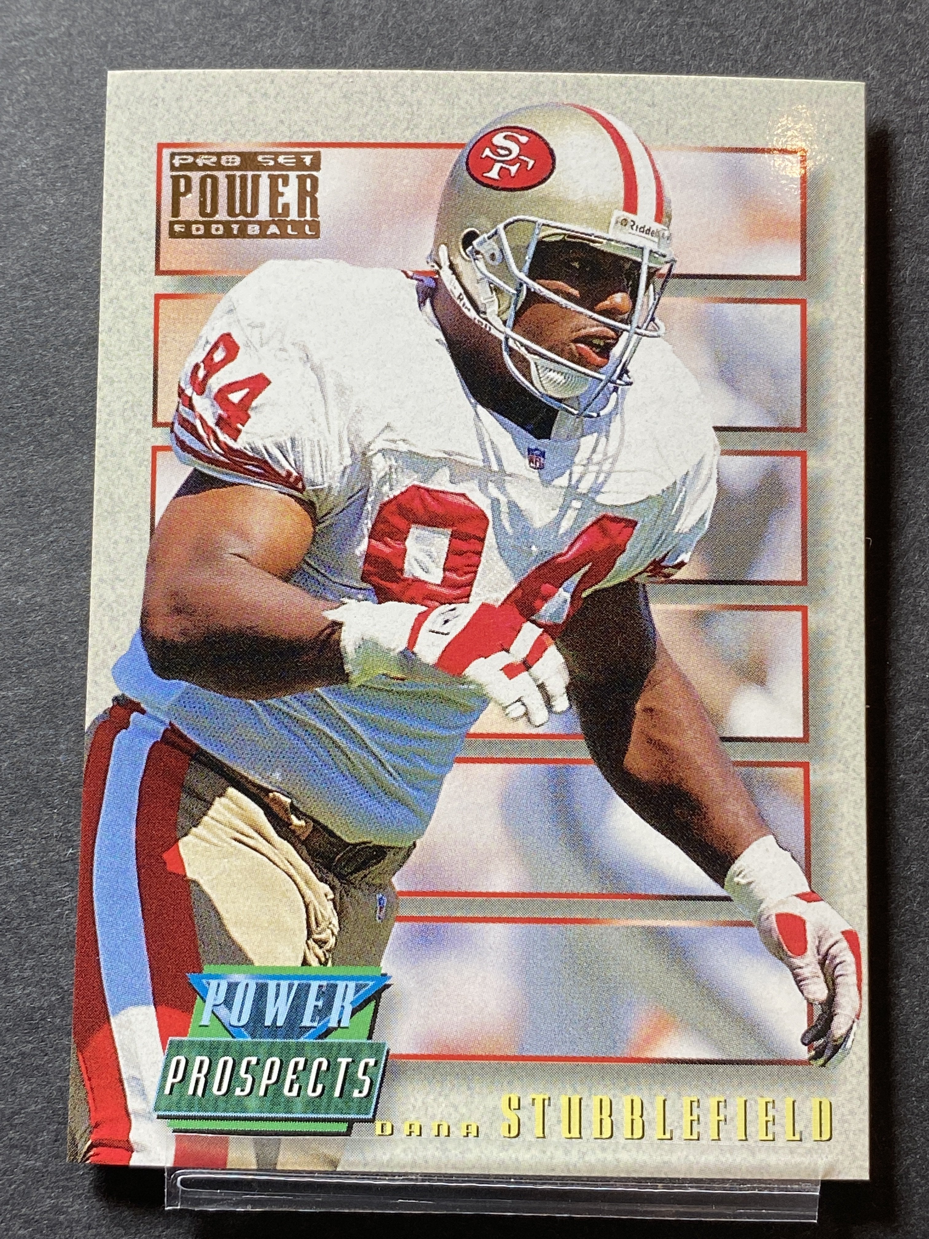 Dann Stubblefield 1993 Pro Set Football Card San Francisco 49ers