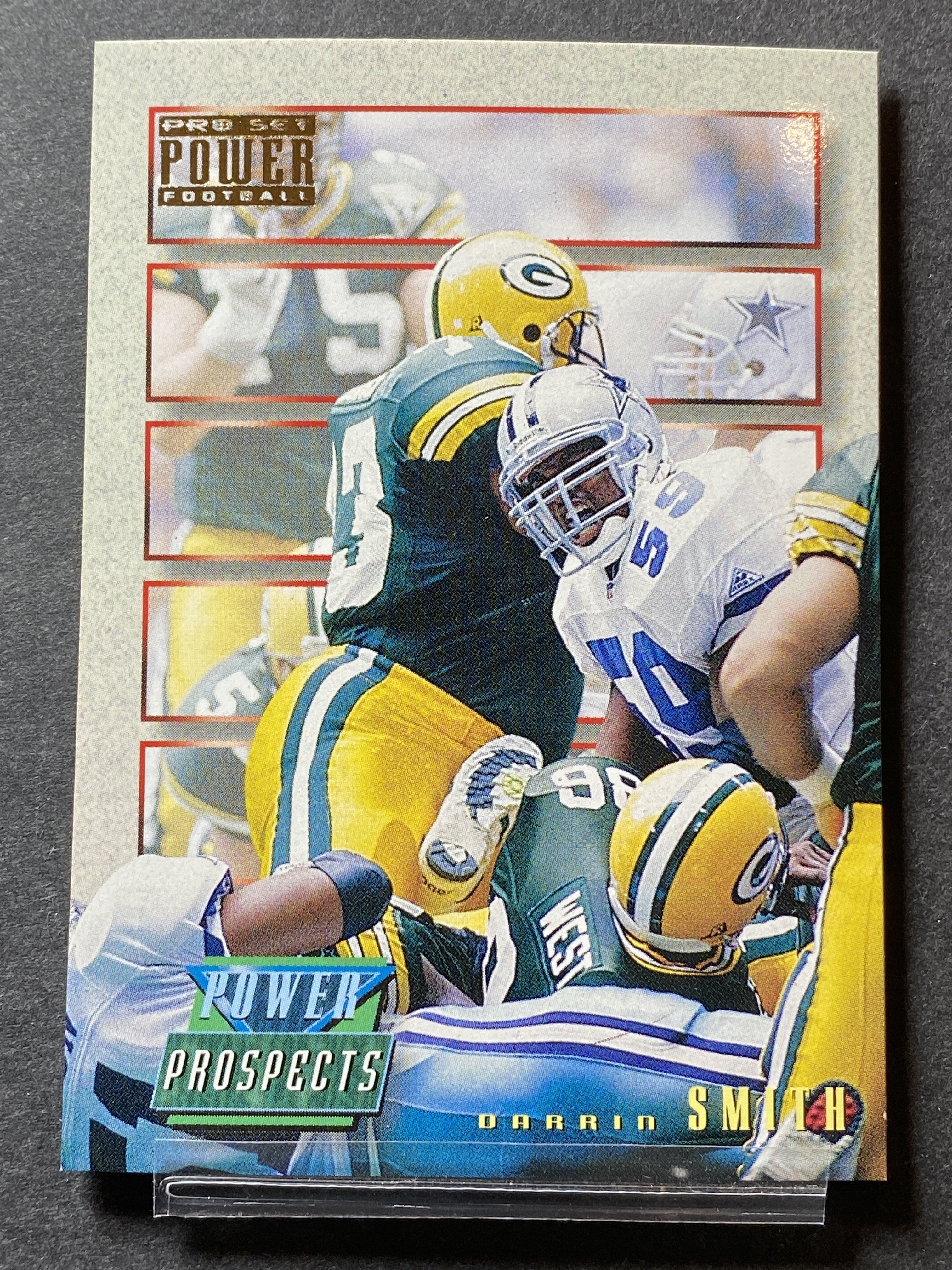 Darrin Smith 1993 Pro Set Football Card Green Bay Packers