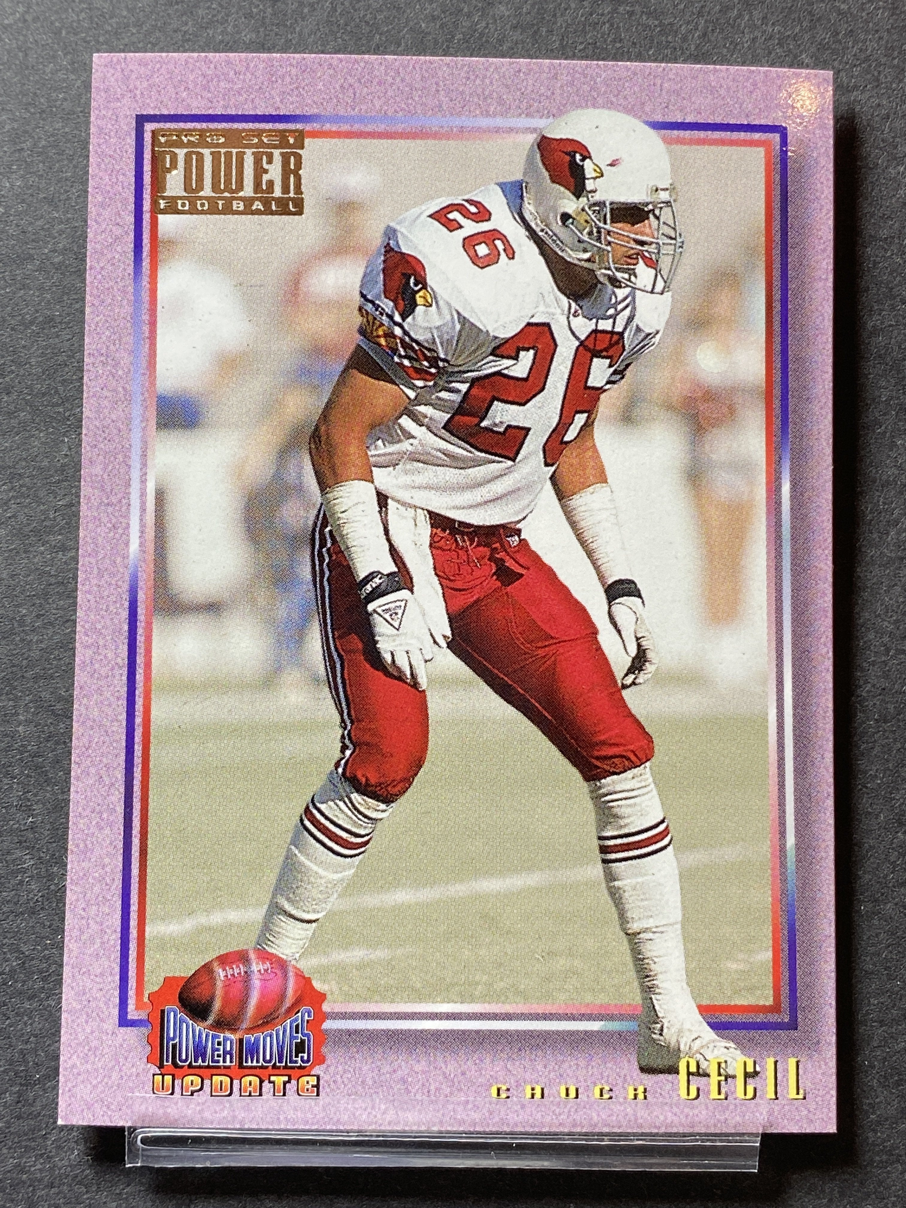 Chuck Cecil 1993 Pro Set Football Card Arizona Cardinals