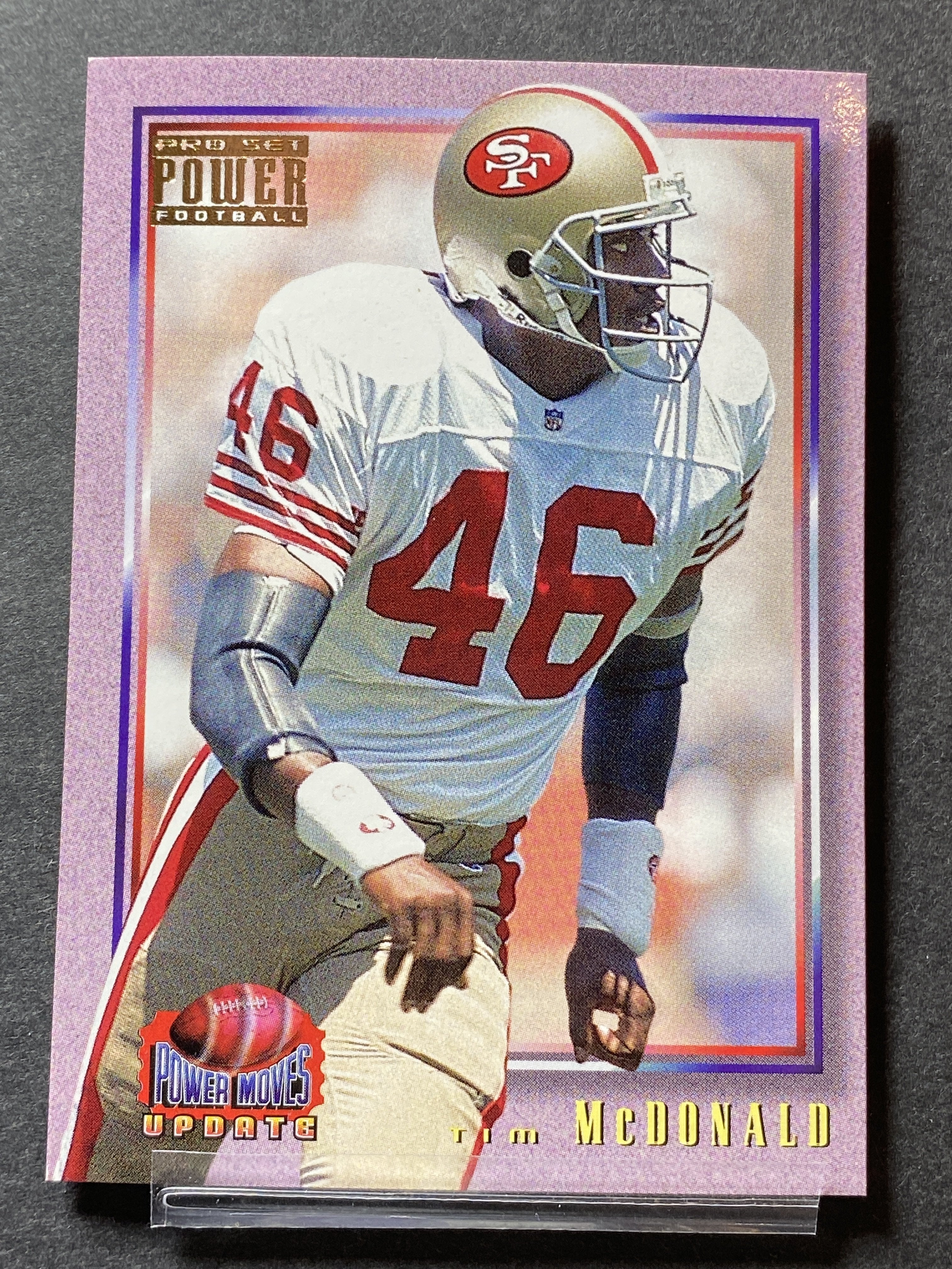 Tim Mcdonald 1993 Pro Set Football Card San Francisco 49ers