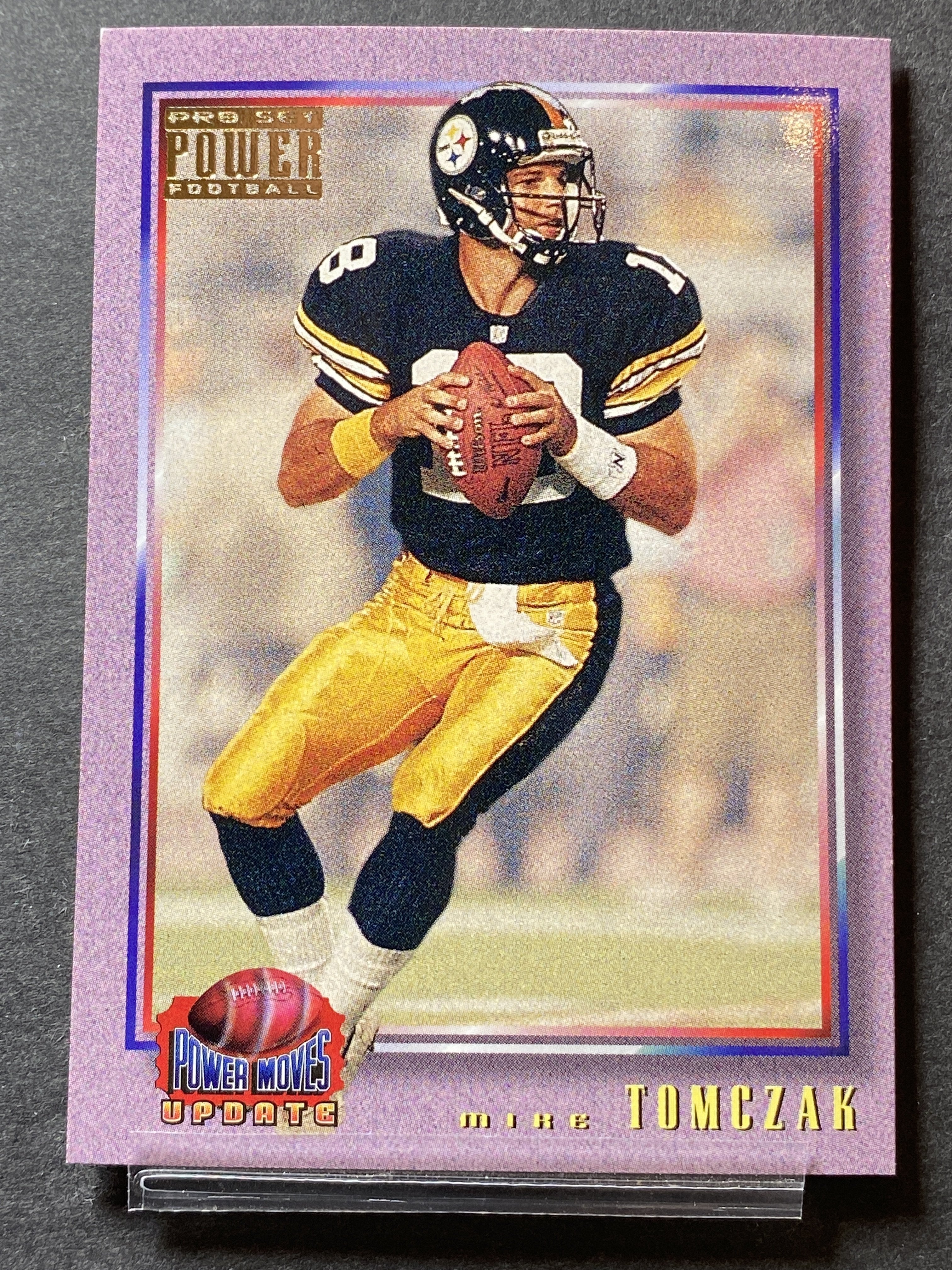 Mike Tomczak PMUD48 1993 Pro Set Football Card Pittsburg Steelers