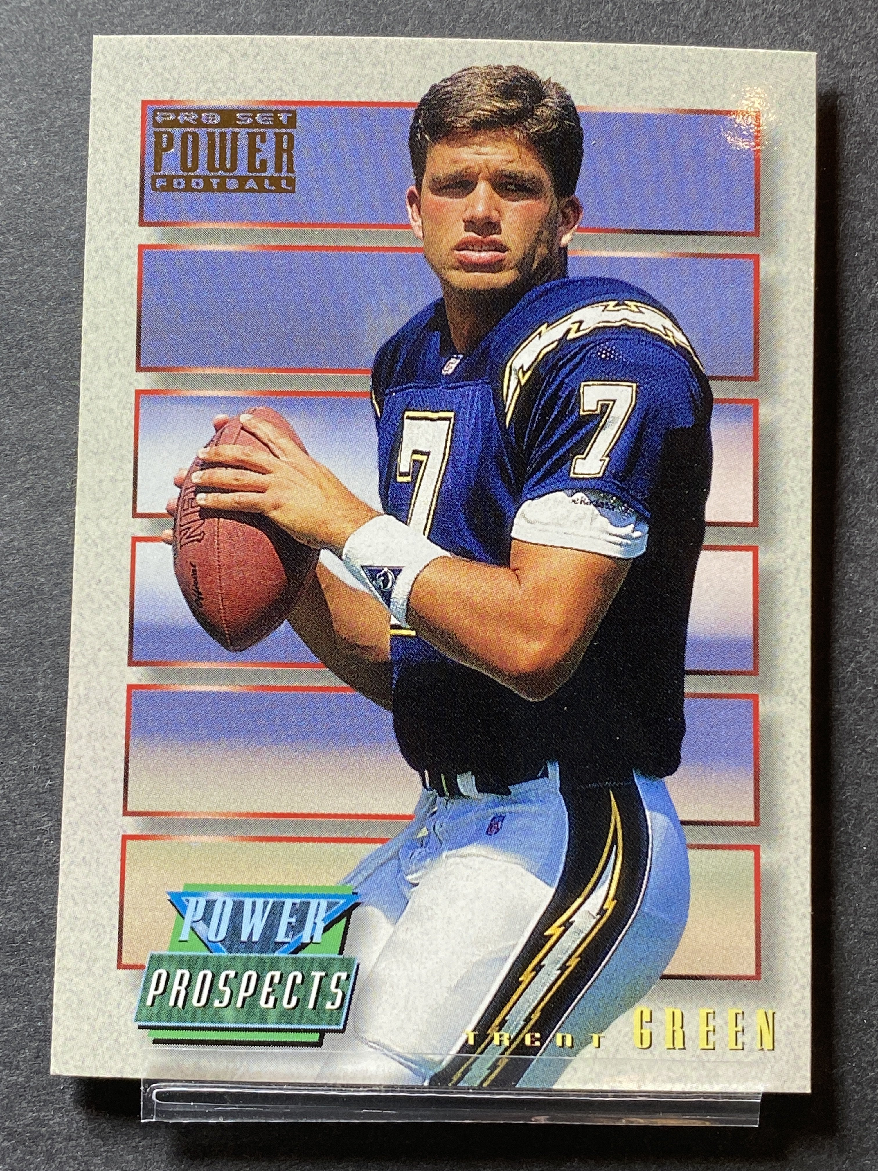 Trent Green 1993 Pro Set Football Card Los Angeles Chargers