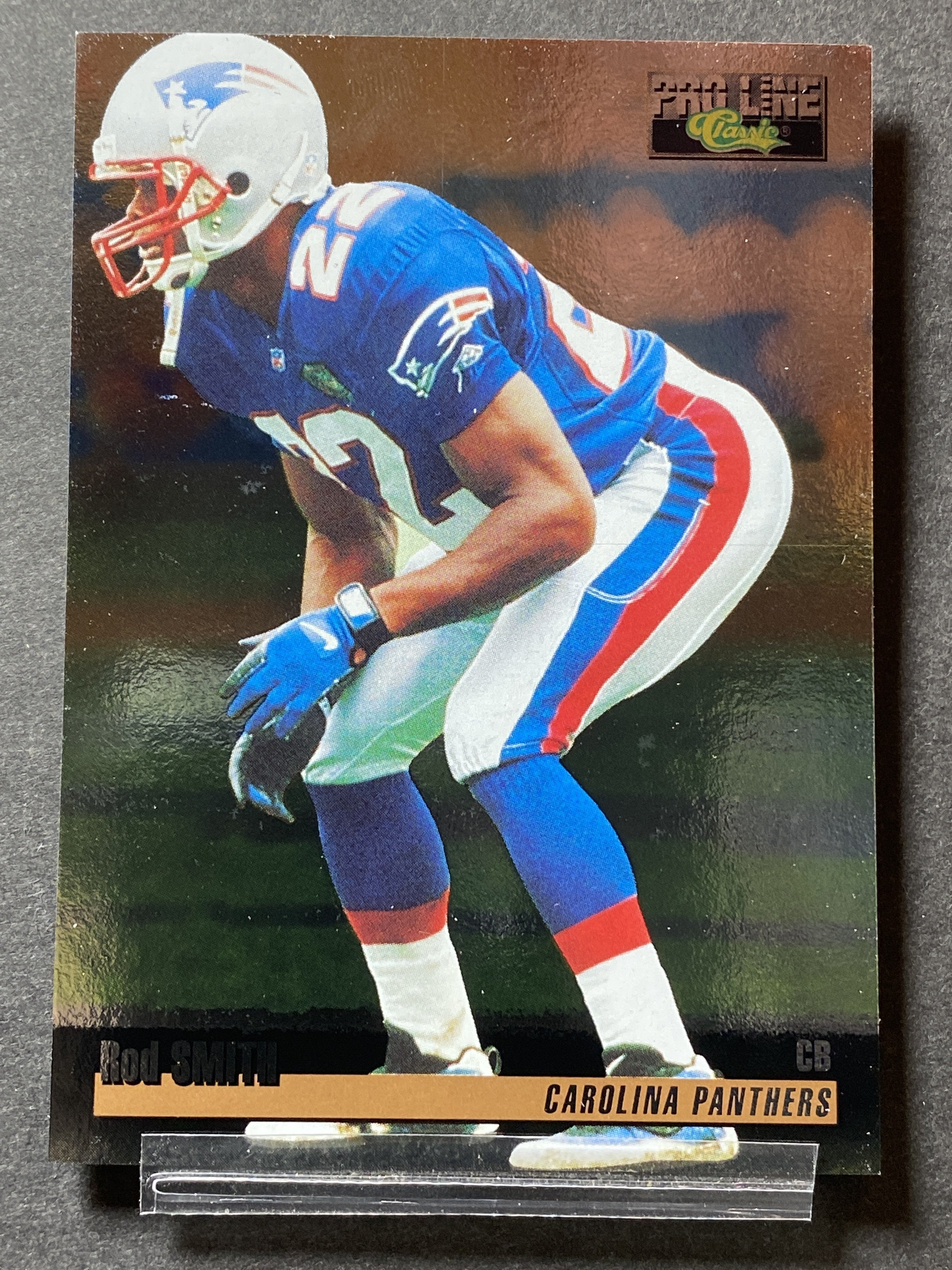 Rod Smith 314 Pro Line Classic 1995 Football Card New England Patriots