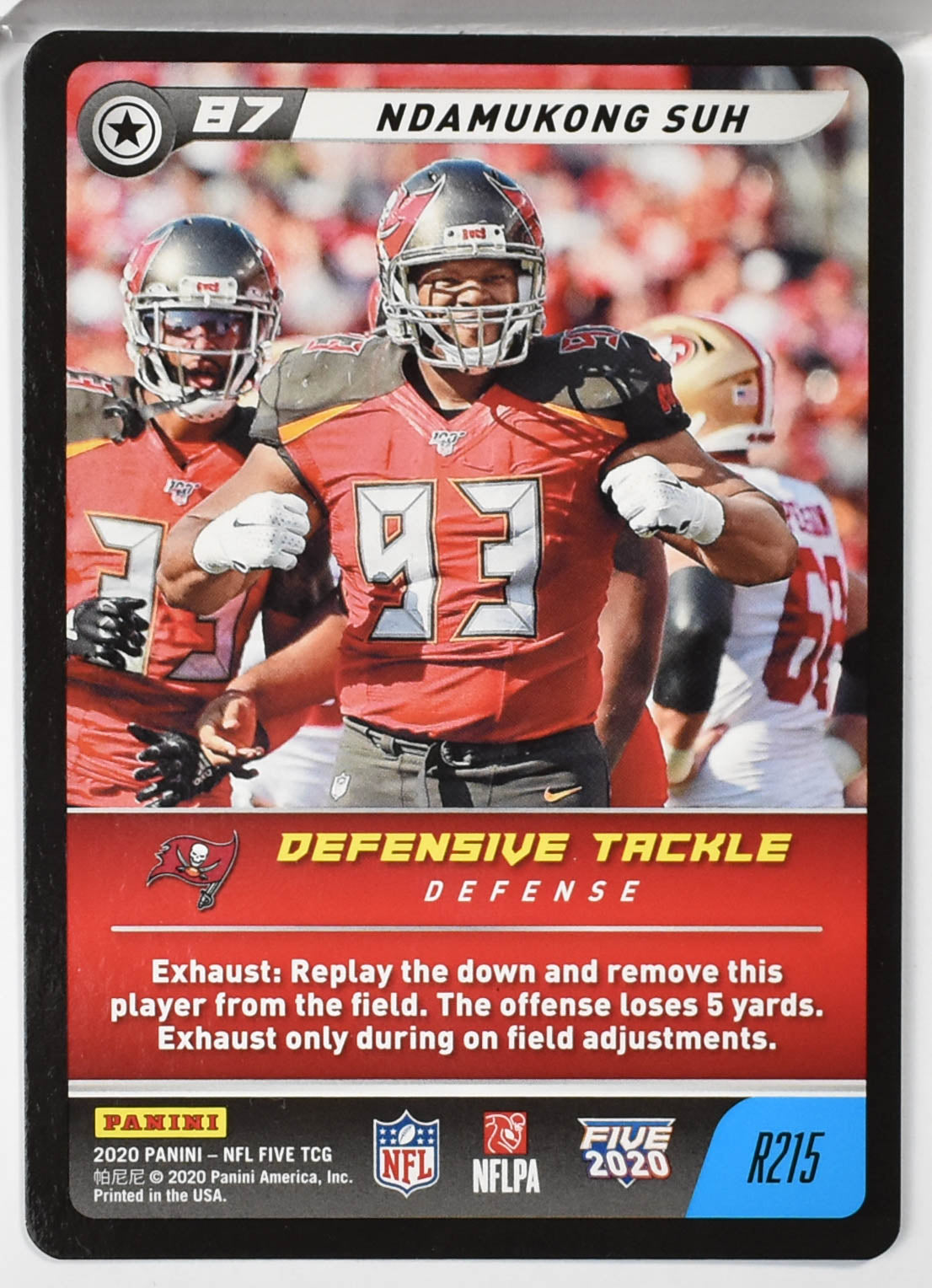 Ndamukong SuH Panini NFL FIVE TCG 2020
