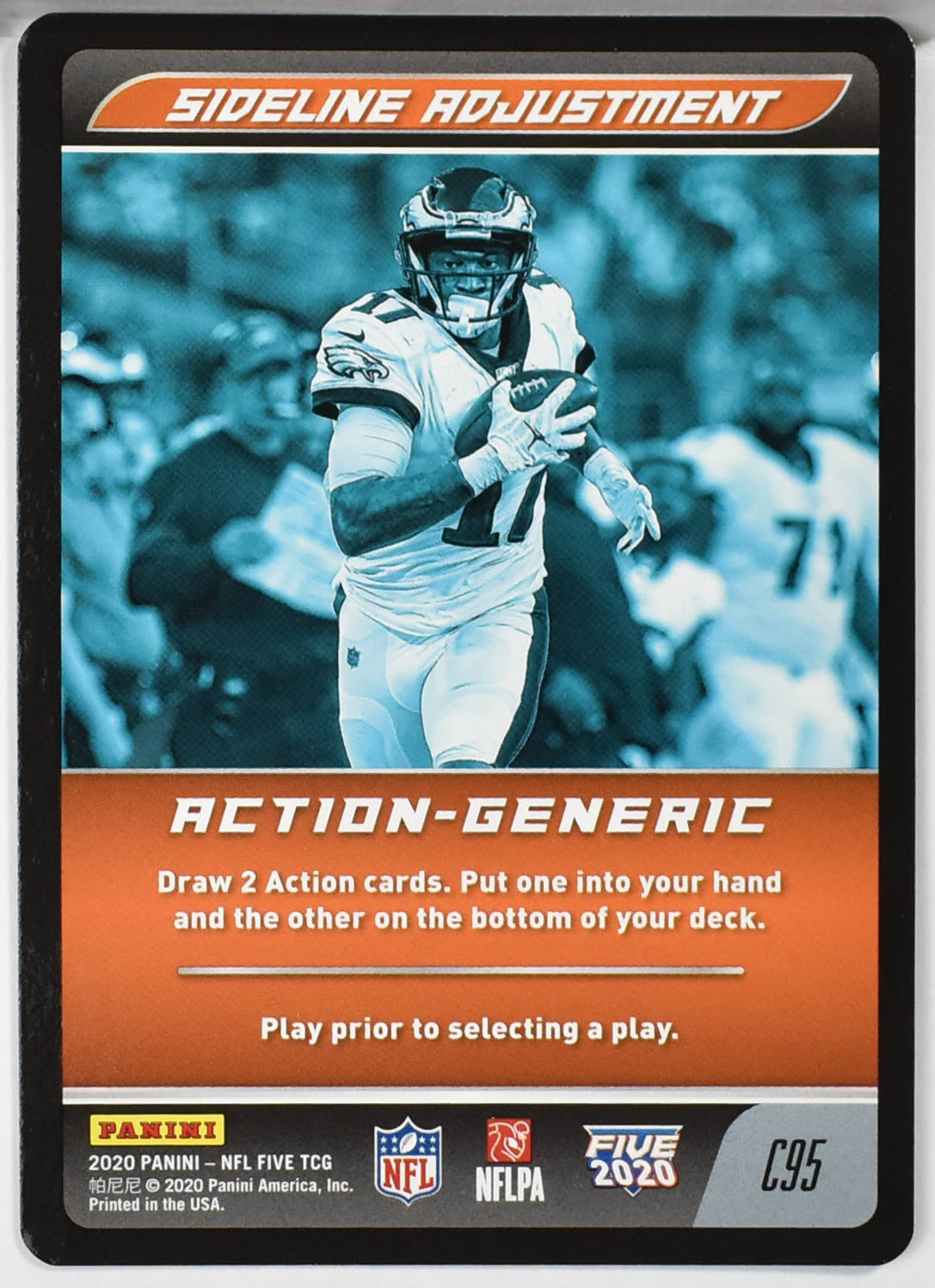 Sideline Adjustment C95 Panini NFL FIVE TCG 2020