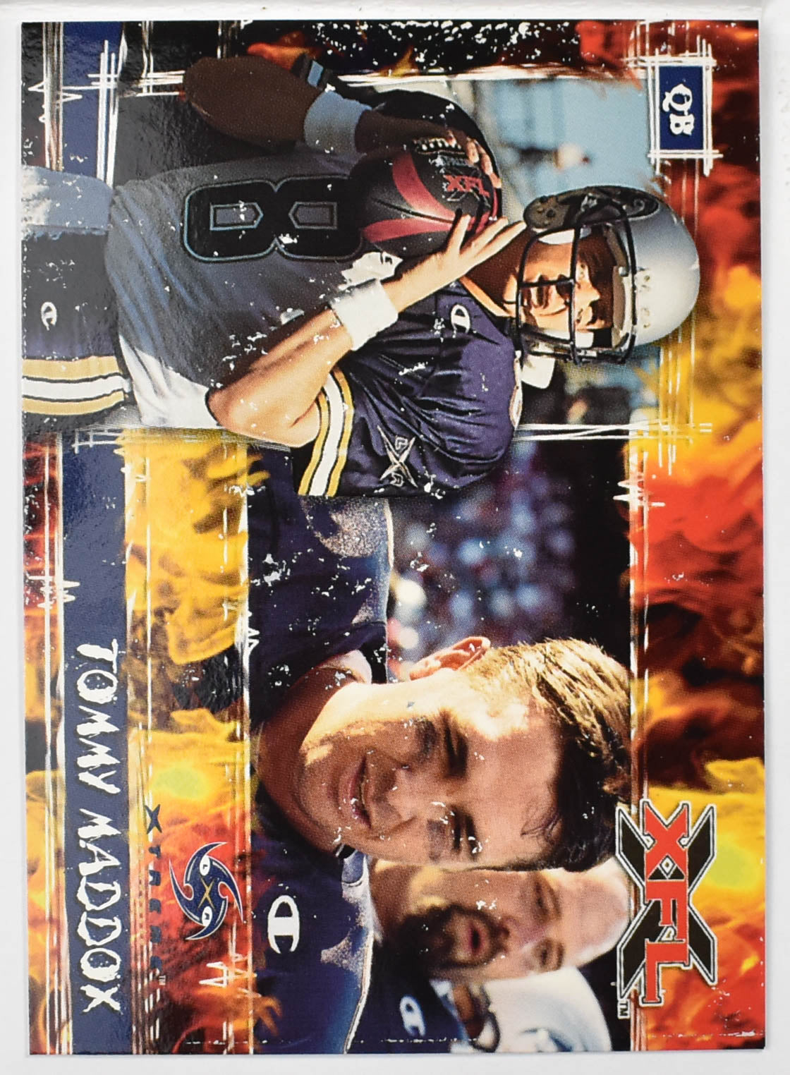 Topps XFL Football Card 2001 26 Tommy Maddox