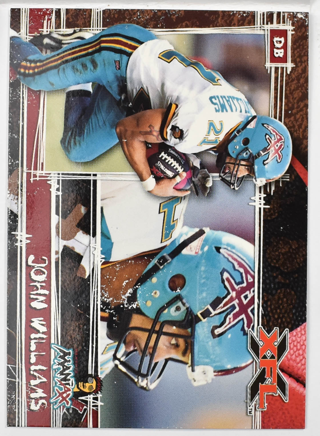 Topps XFL Football Card 2001 35 John Williams