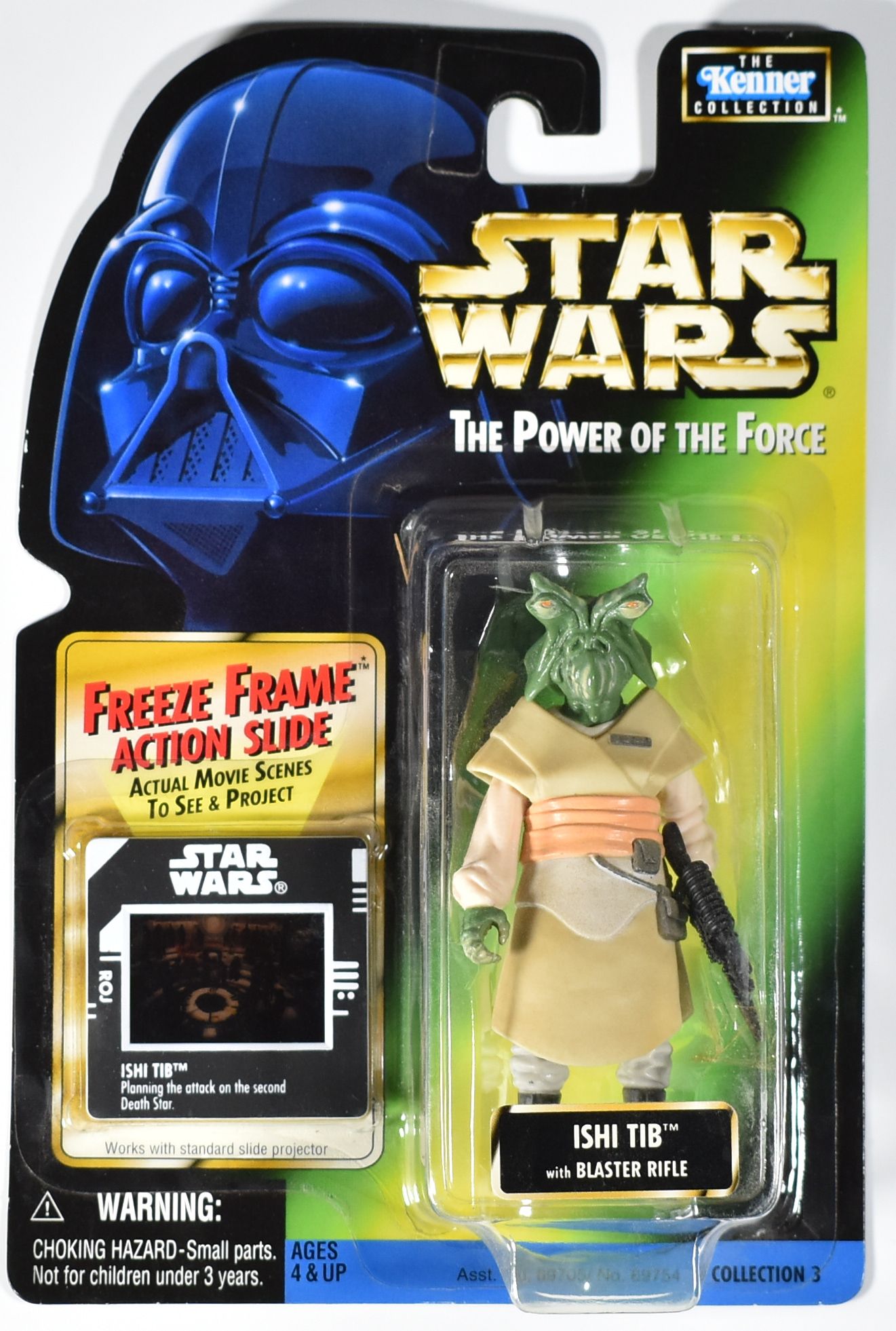 Star Wars Power of the Force Freeze Frame Kenner Action Figure Ishi Tip