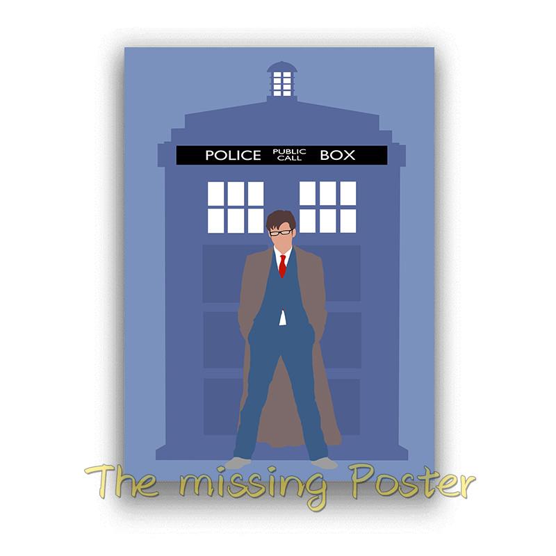 Movie Doctor Who Picture Art Decor White Coated Paper Poster Cafe Bar Wall Decor living room Home Decor