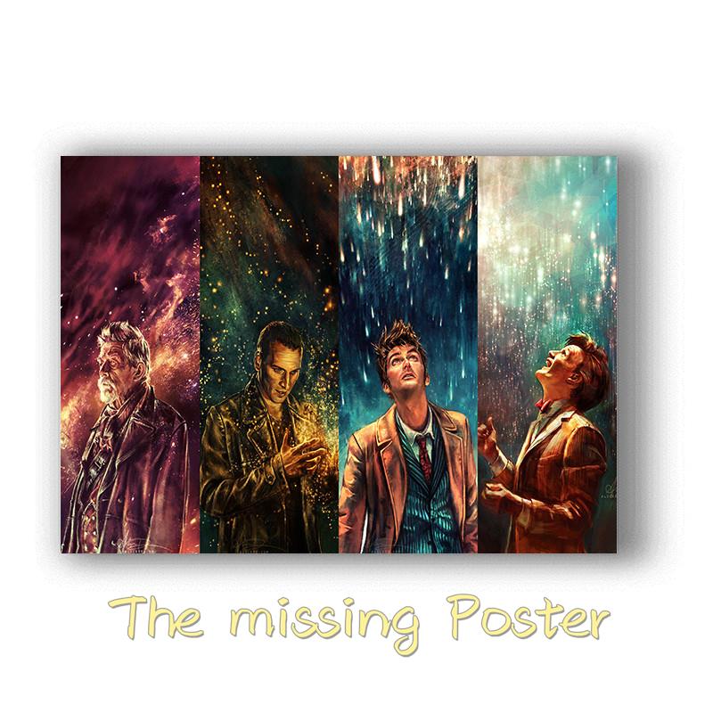 Movie Doctor Who Picture Art Decor White Coated Paper Poster Cafe Bar Wall Decor living room Home Decor