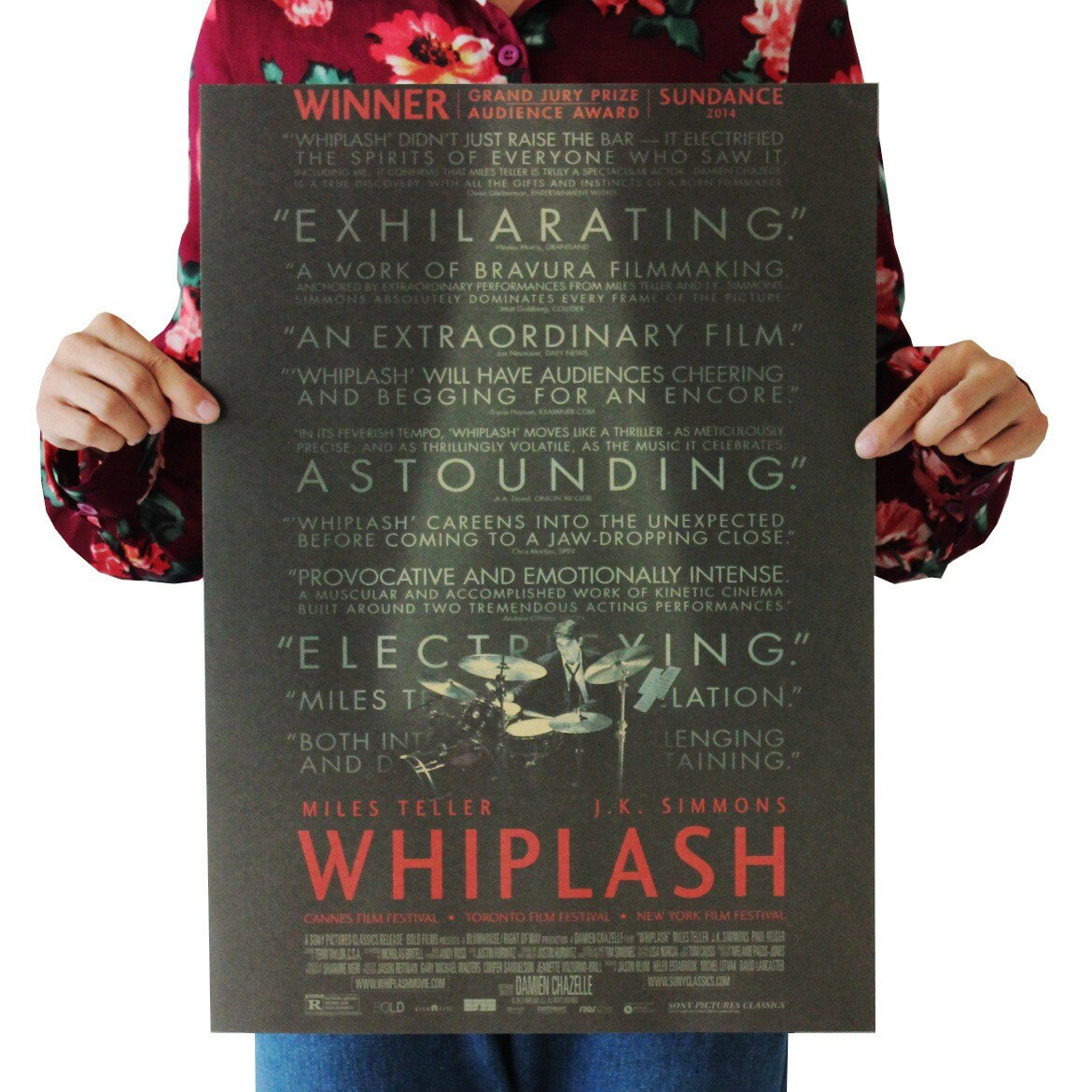 Movie Whiplash Kraft Paper Poster Home Wall Room Decoration Painting 50.5x35cm