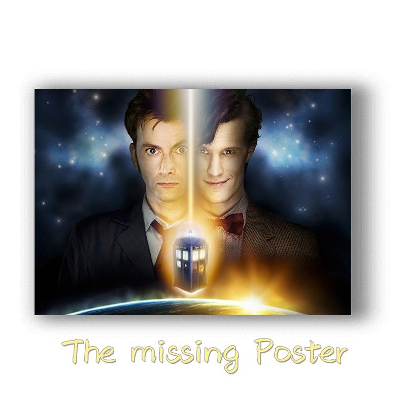 Movie Doctor Who Picture Art Decor White Coated Paper Poster Cafe Bar Wall Decor living room Home Decor
