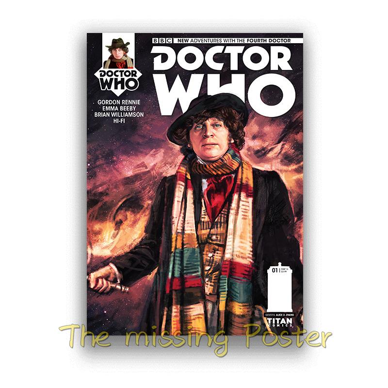 Movie Doctor Who Picture Art Decor White Coated Paper Poster Cafe Bar Wall Decor living room Home Decor
