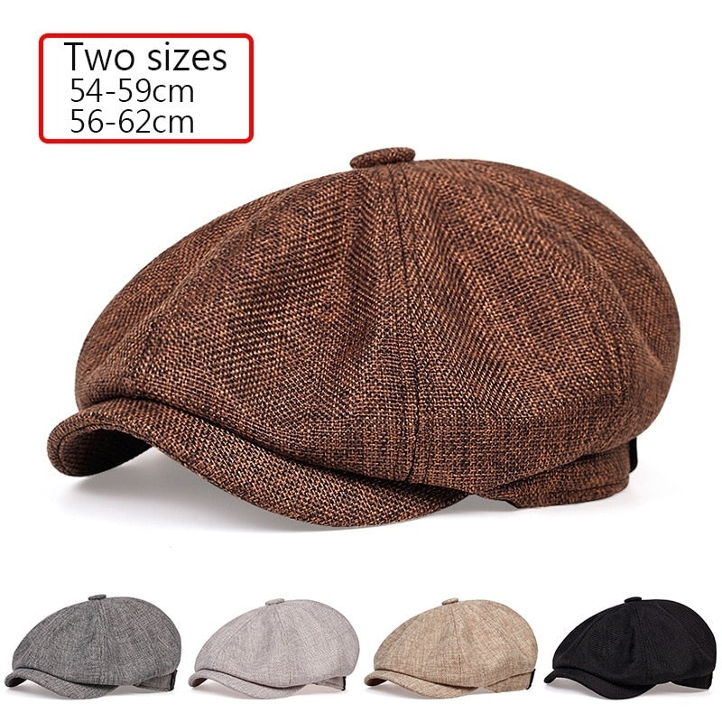 2020 New men's casual newsboy hat spring and autumn retro beret hat wild casual